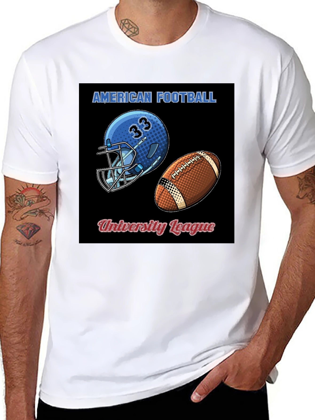 American Football University League T-Shirt