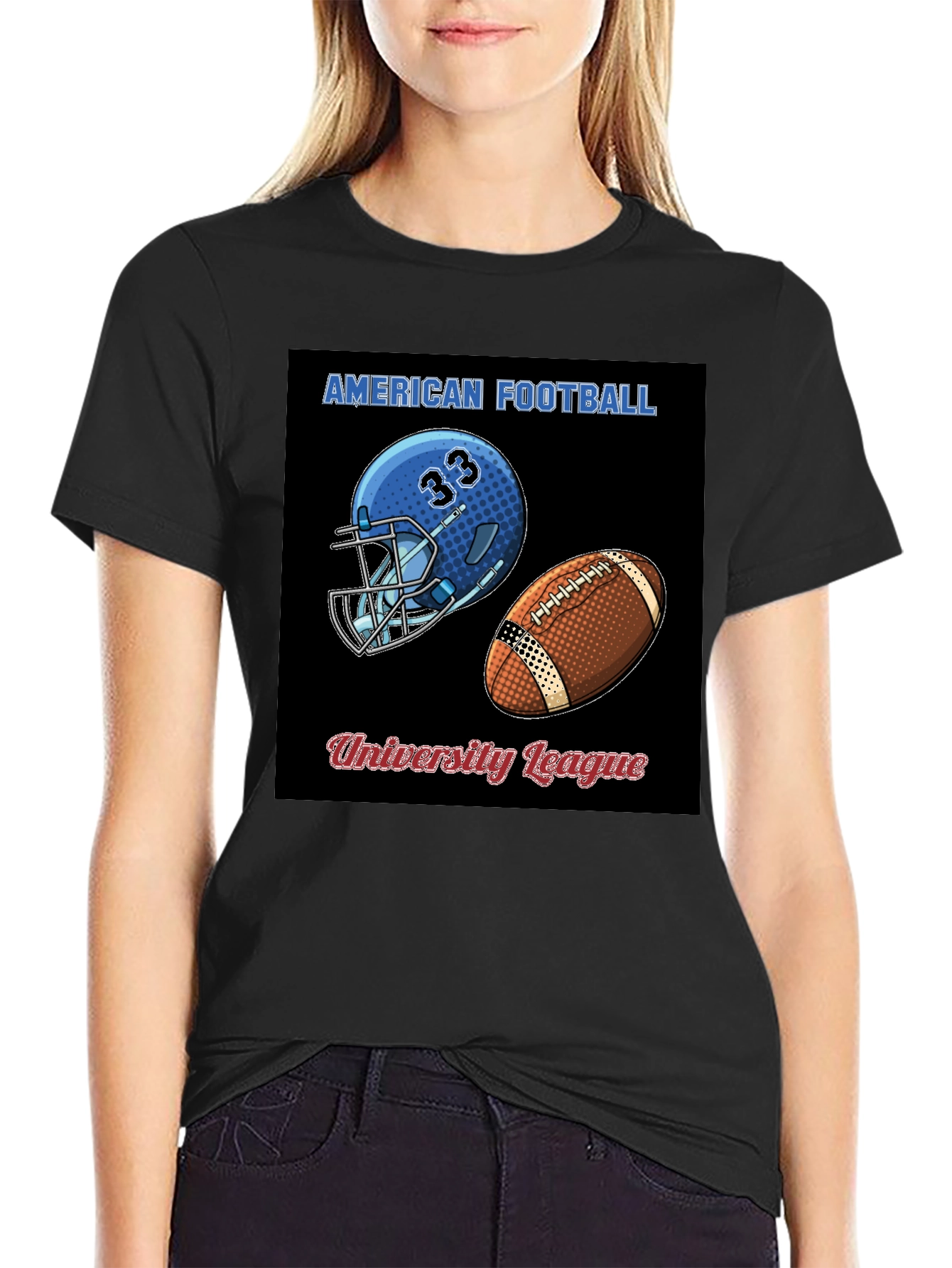American Football University League T-Shirt