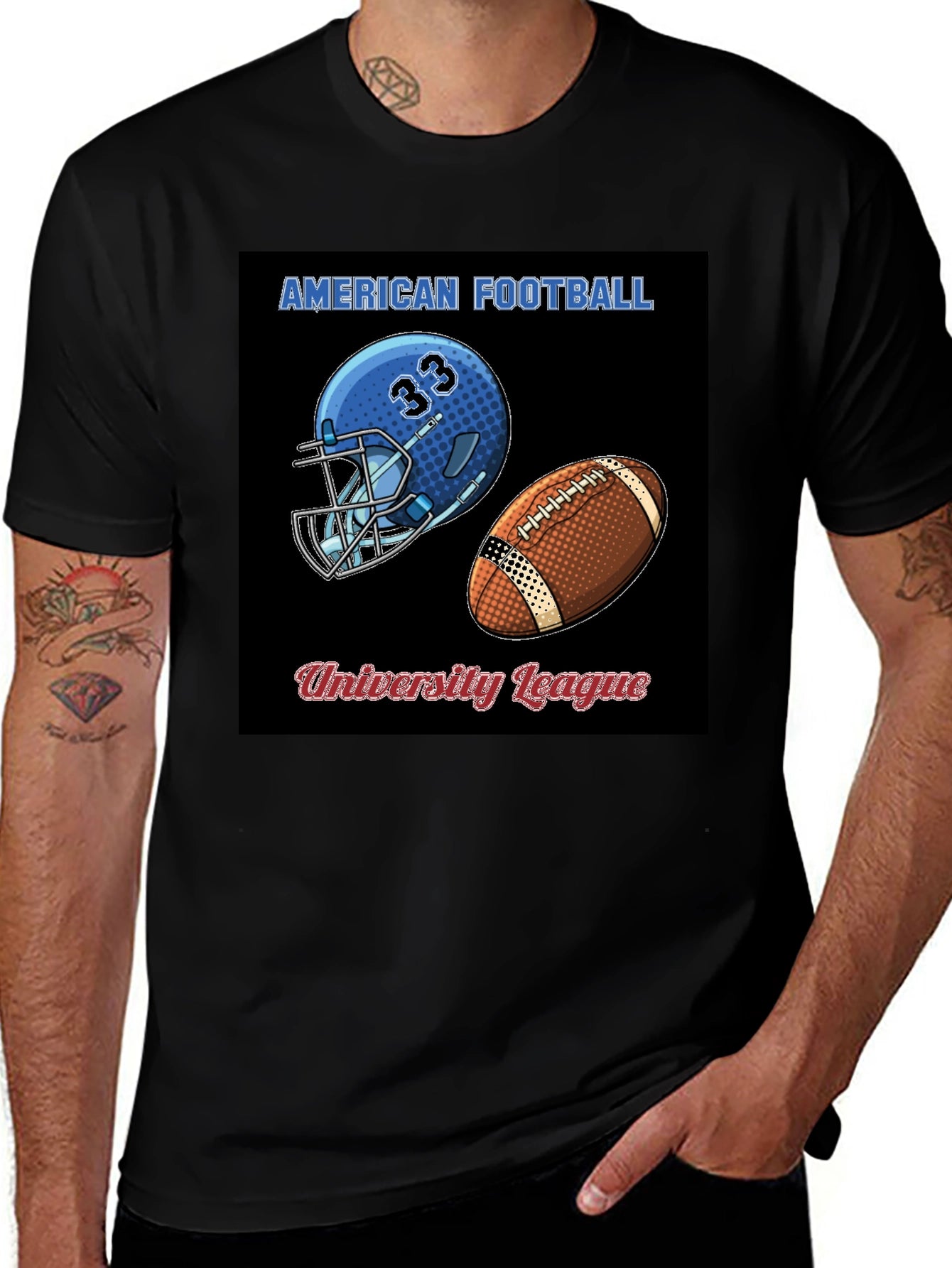 American Football University League T-Shirt