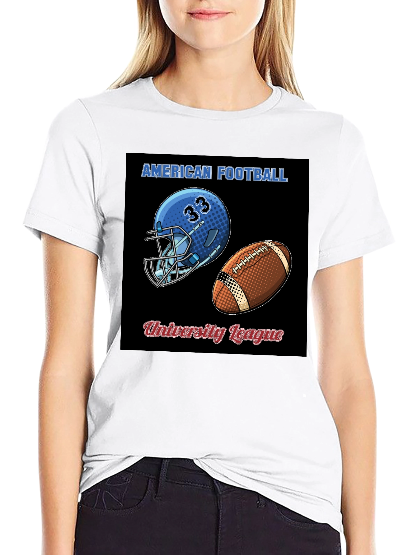 American Football University League T-Shirt