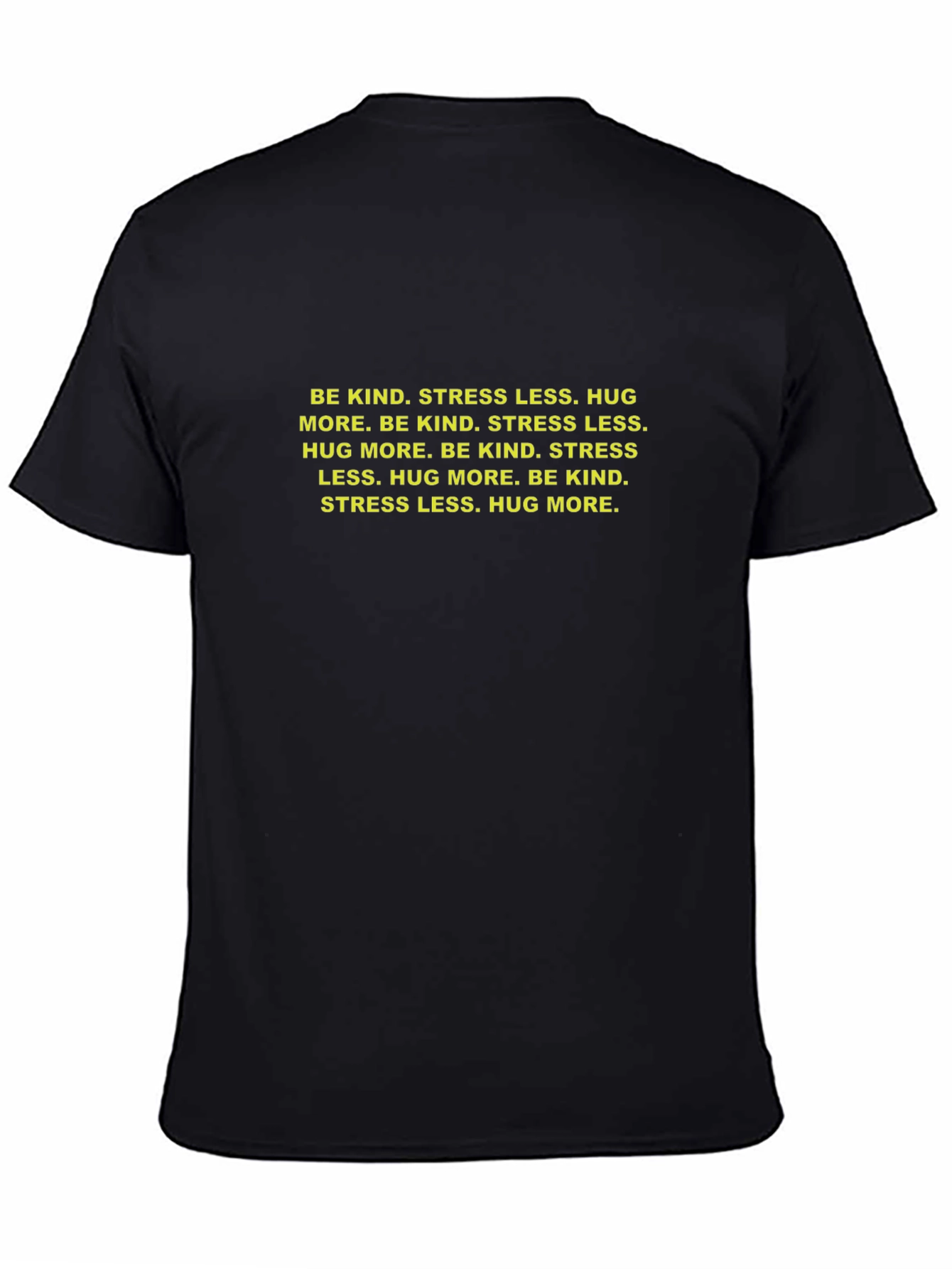 Be Kind Slogan Tee - Black Graphic T-Shirt