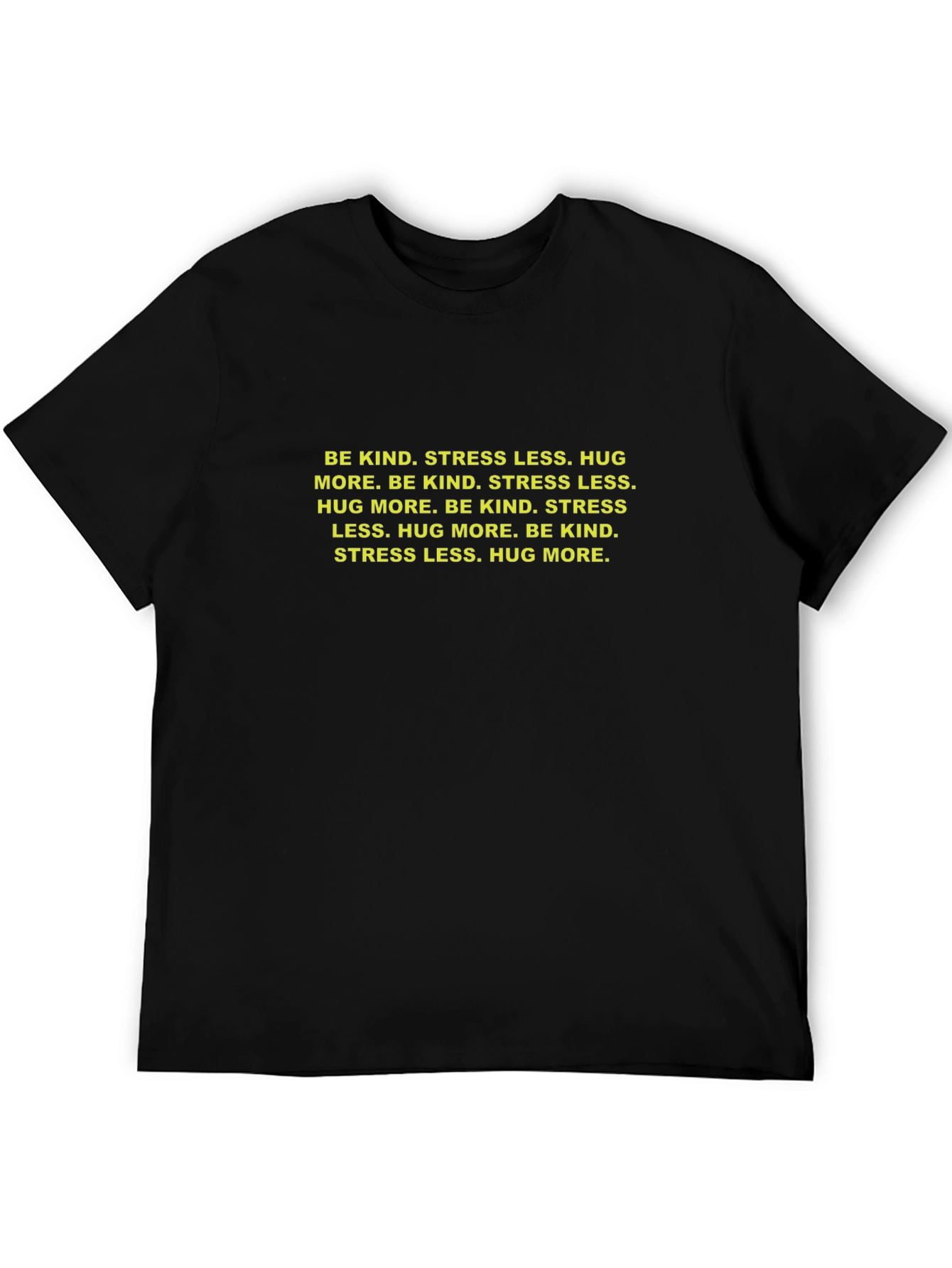 Be Kind Slogan Tee - Black Graphic T-Shirt