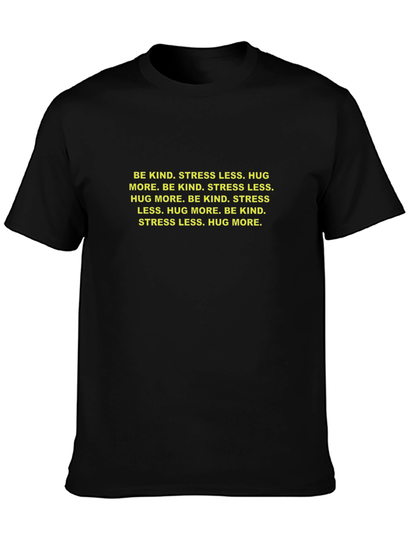 Be Kind Slogan Tee - Black Graphic T-Shirt