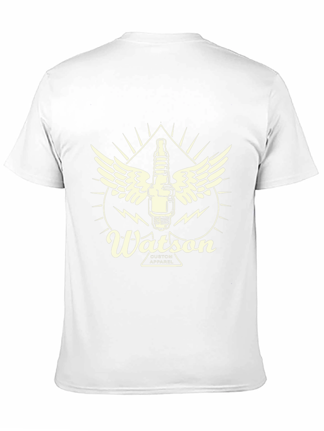 Watson Custom Apparel Black Graphic Tee