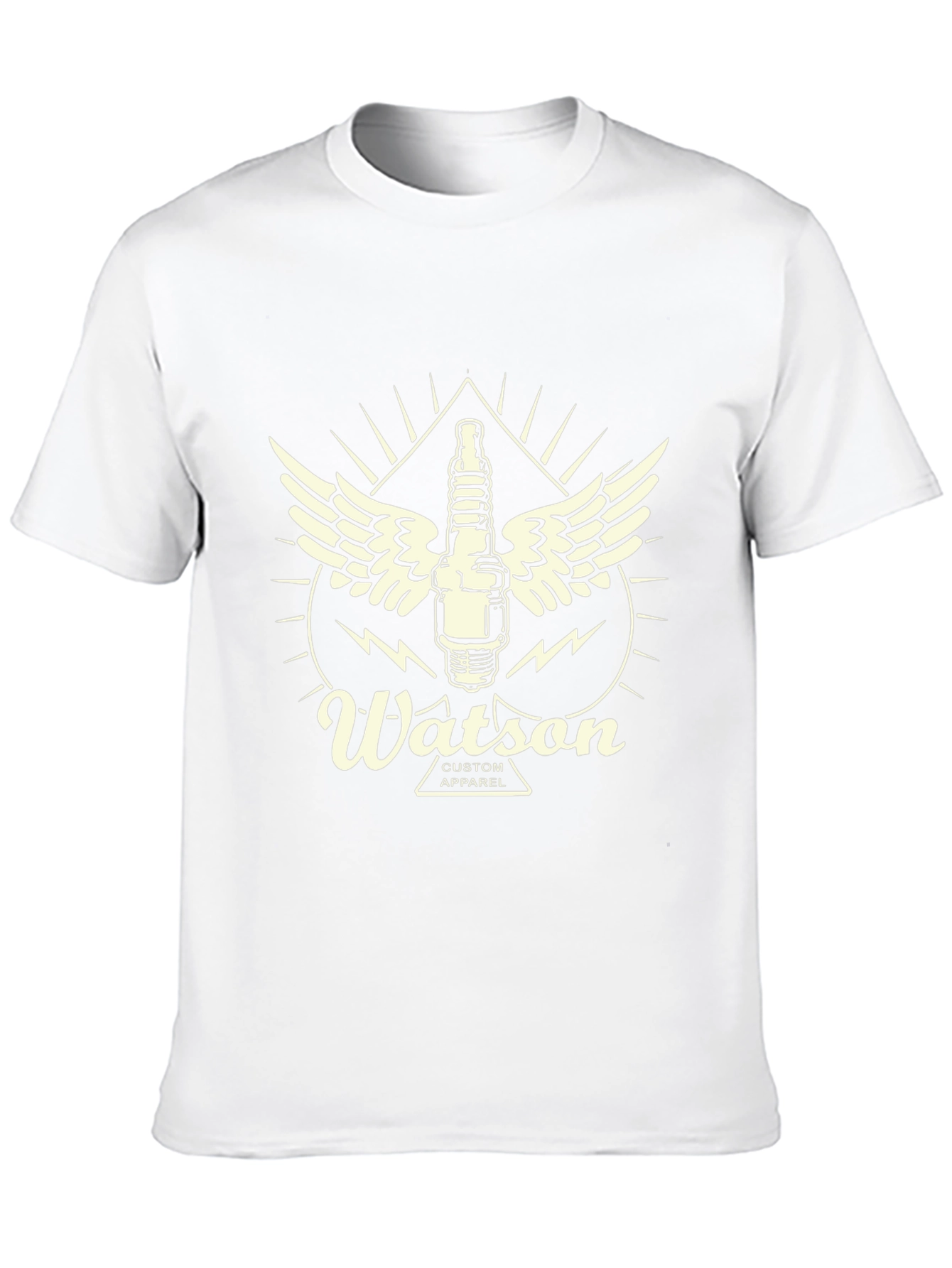 Watson Custom Apparel Black Graphic Tee