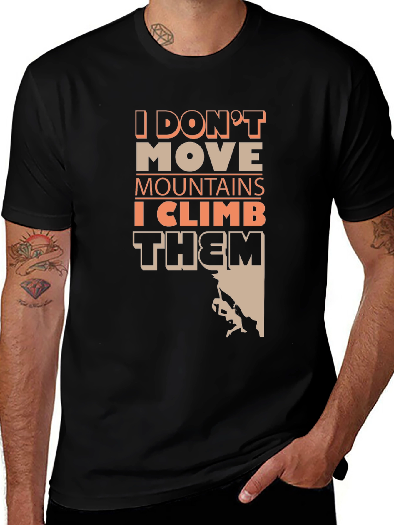 Climb Mountains T-Shirt - Adventure Apparel