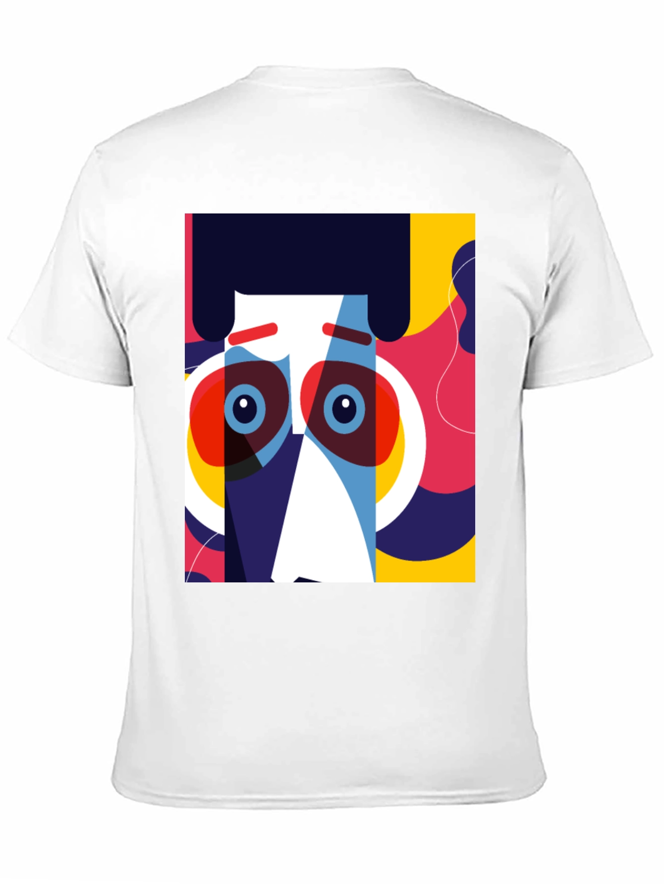 Pop Art Face Graphic T-Shirt