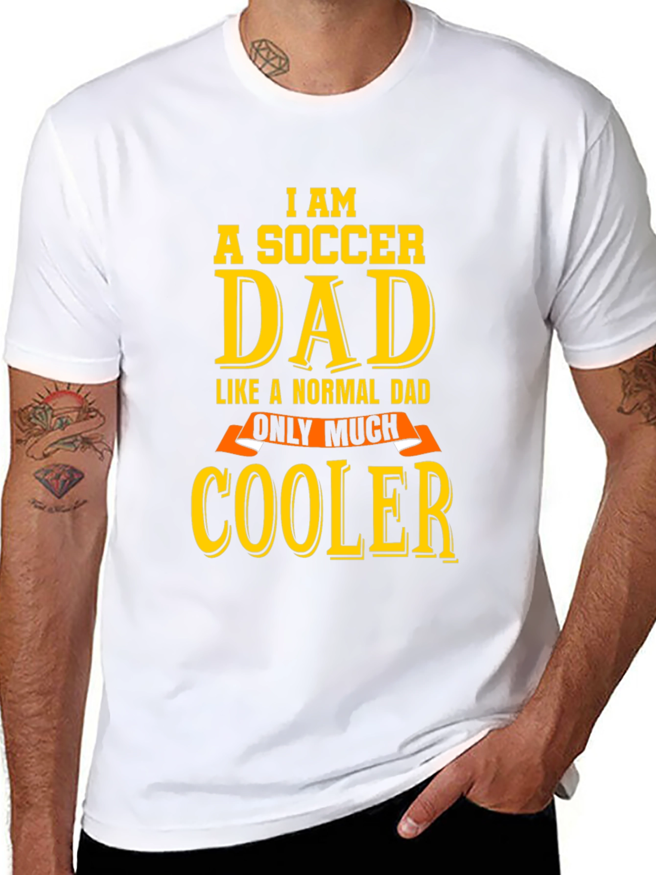 Soccer Dad T-Shirt - Cool Dad Graphic Tee