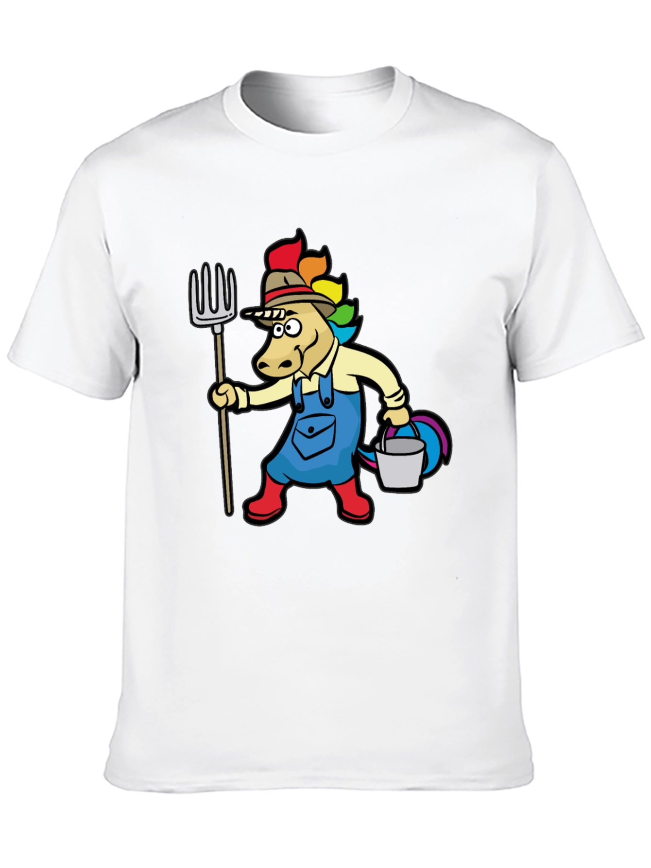 Unicorn Farmer Graphic Tee