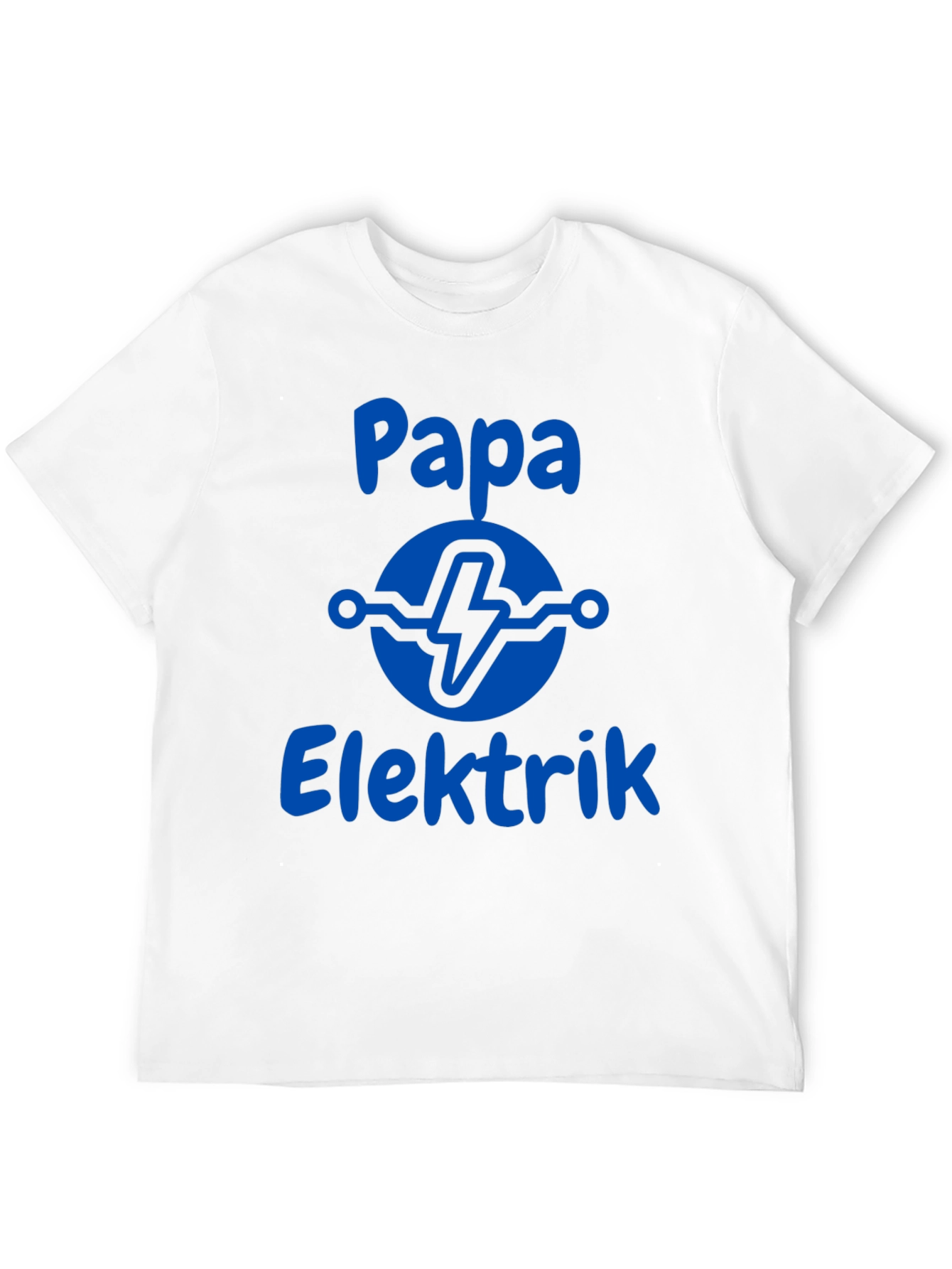 Papa Elektrik Graphic Tee - Electrician Dad Gift