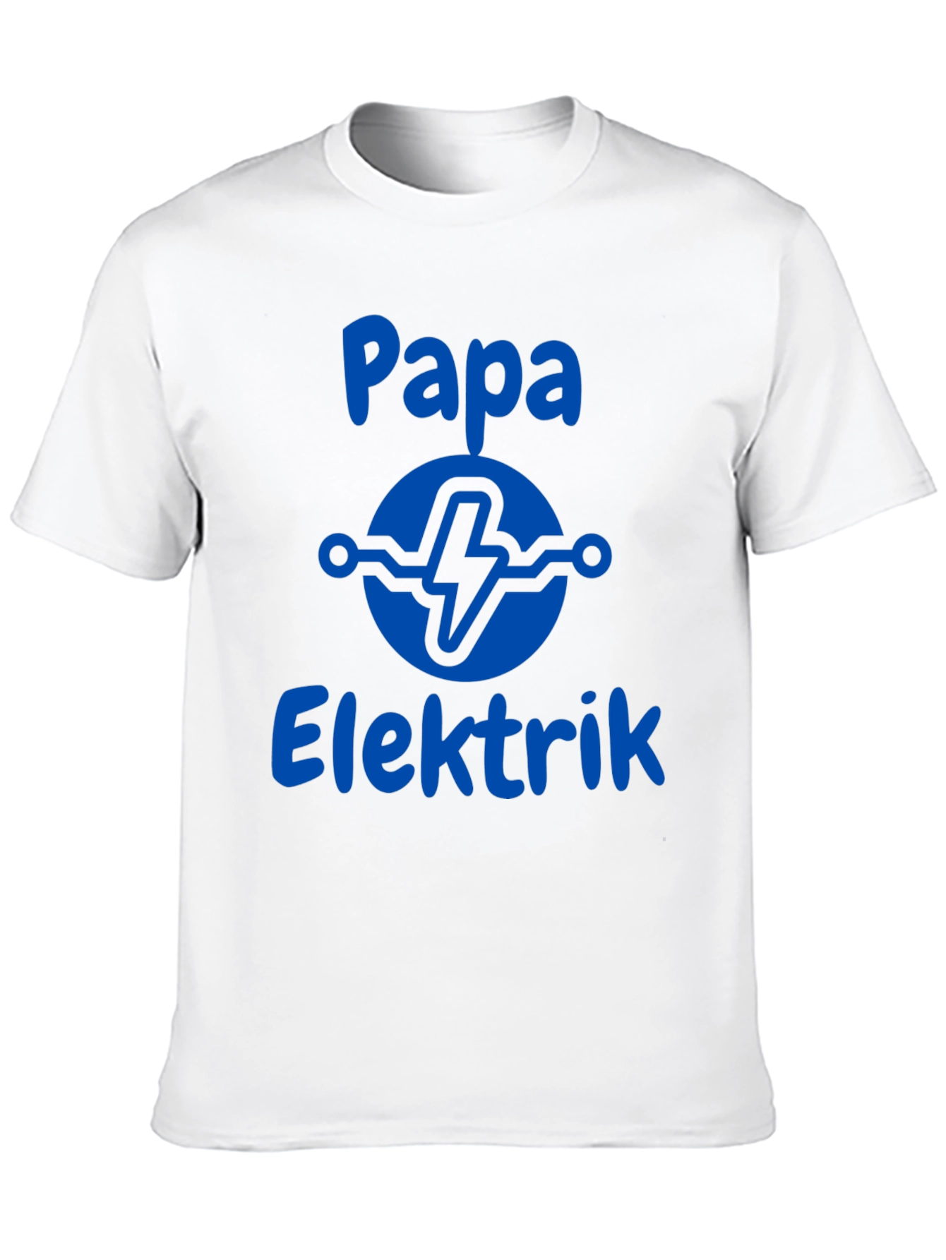 Papa Elektrik Graphic Tee - Electrician Dad Gift