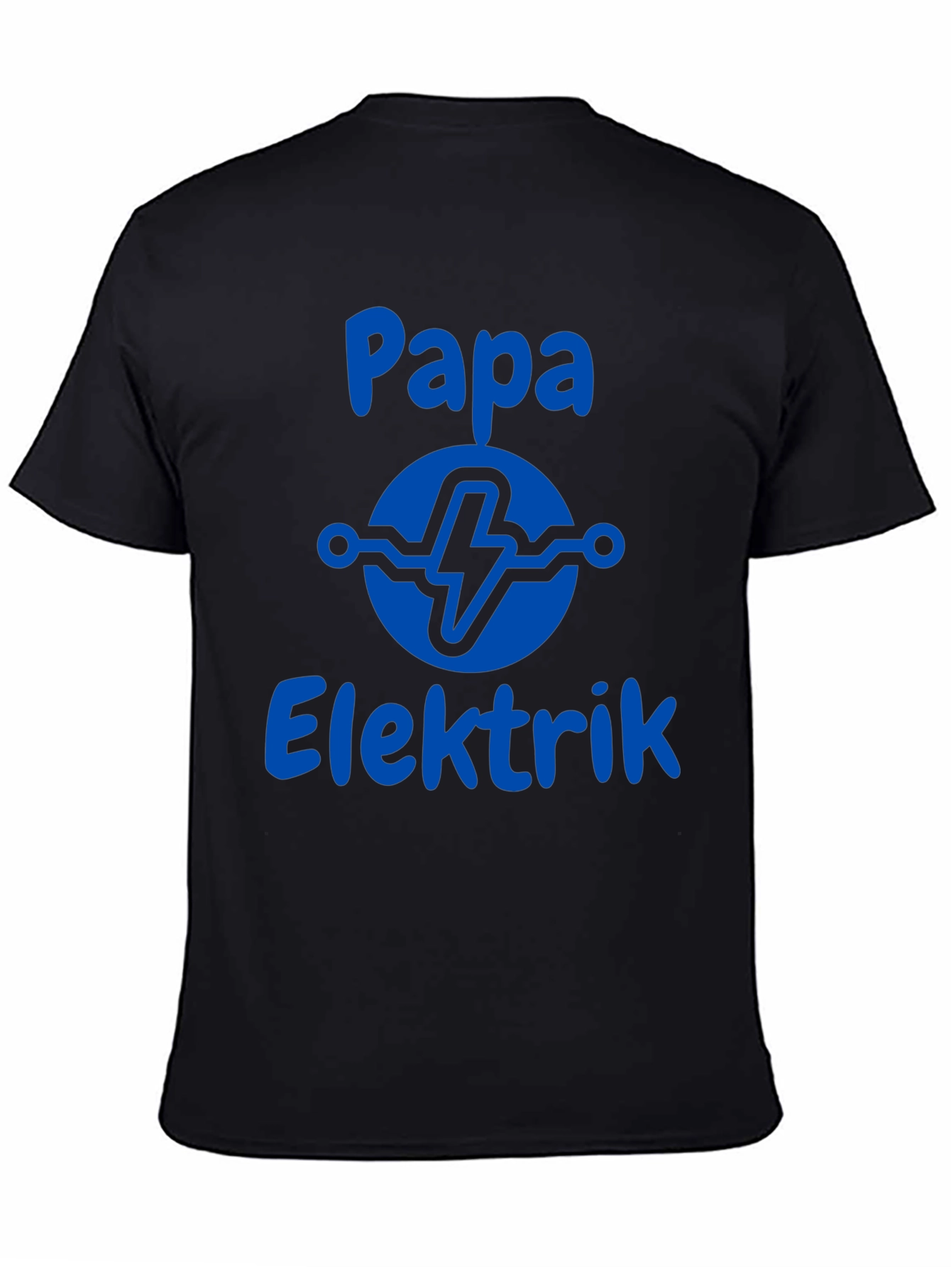 Papa Elektrik Graphic Tee - Electrician Dad Gift