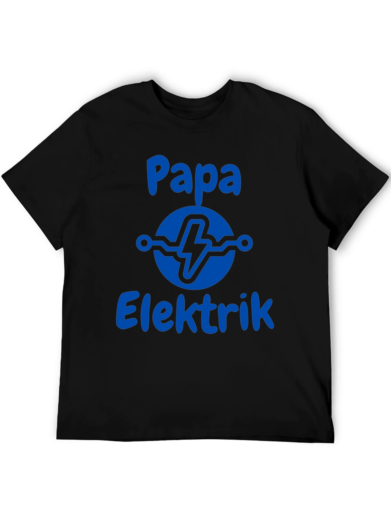 Papa Elektrik Graphic Tee - Electrician Dad Gift