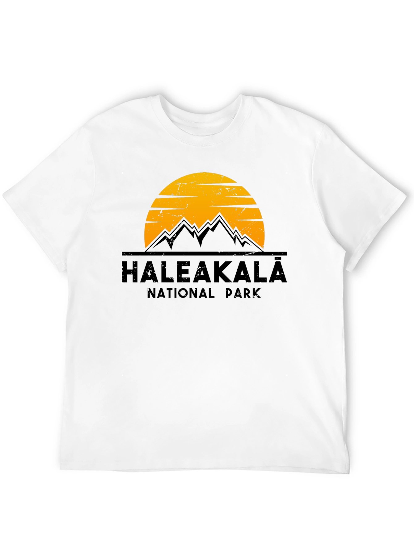 Haleakalā National Park Graphic Tee - Black Cotton T-Shirt