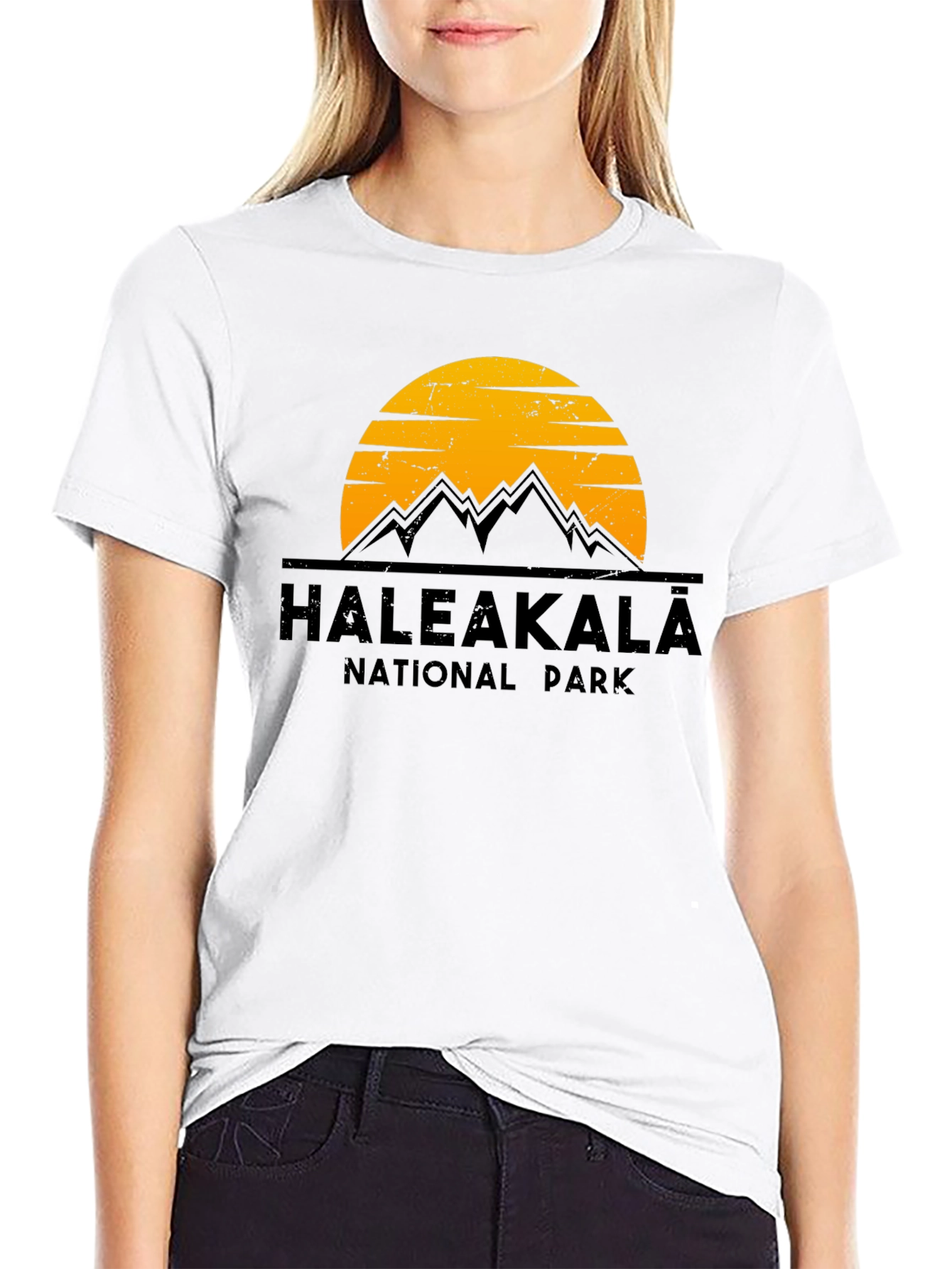 Haleakalā National Park Graphic Tee - Black Cotton T-Shirt