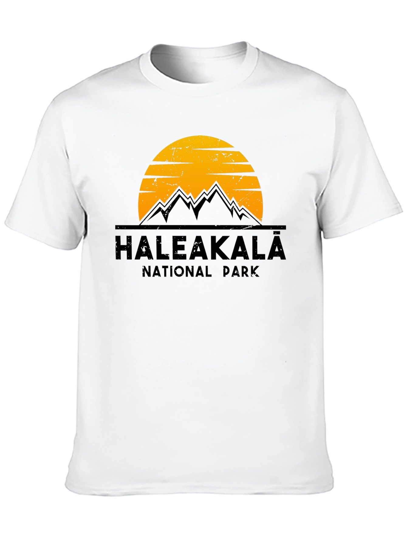 Haleakalā National Park Graphic Tee - Black Cotton T-Shirt