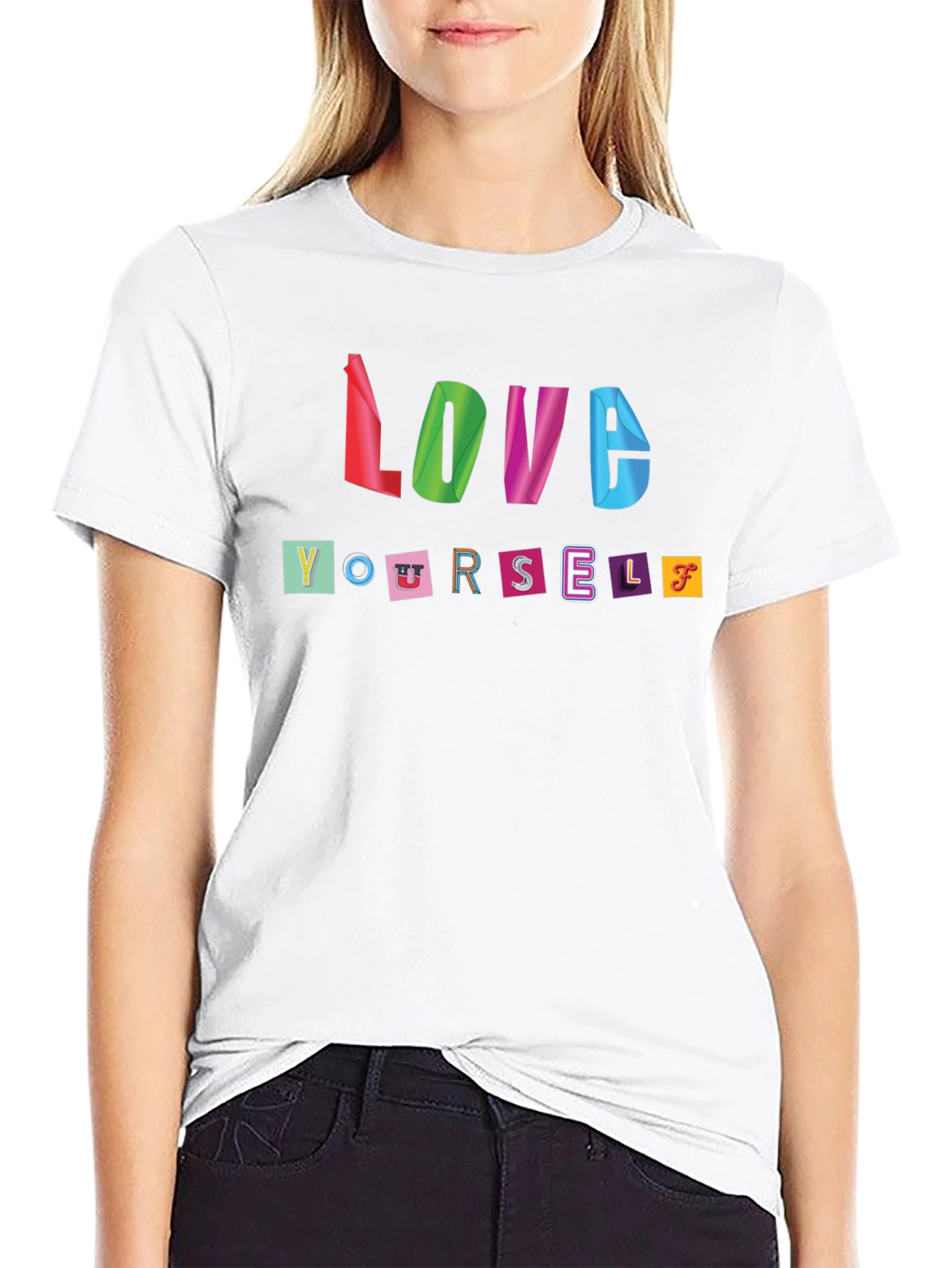 Love Yourself Graphic Tee - Stylish Comfort