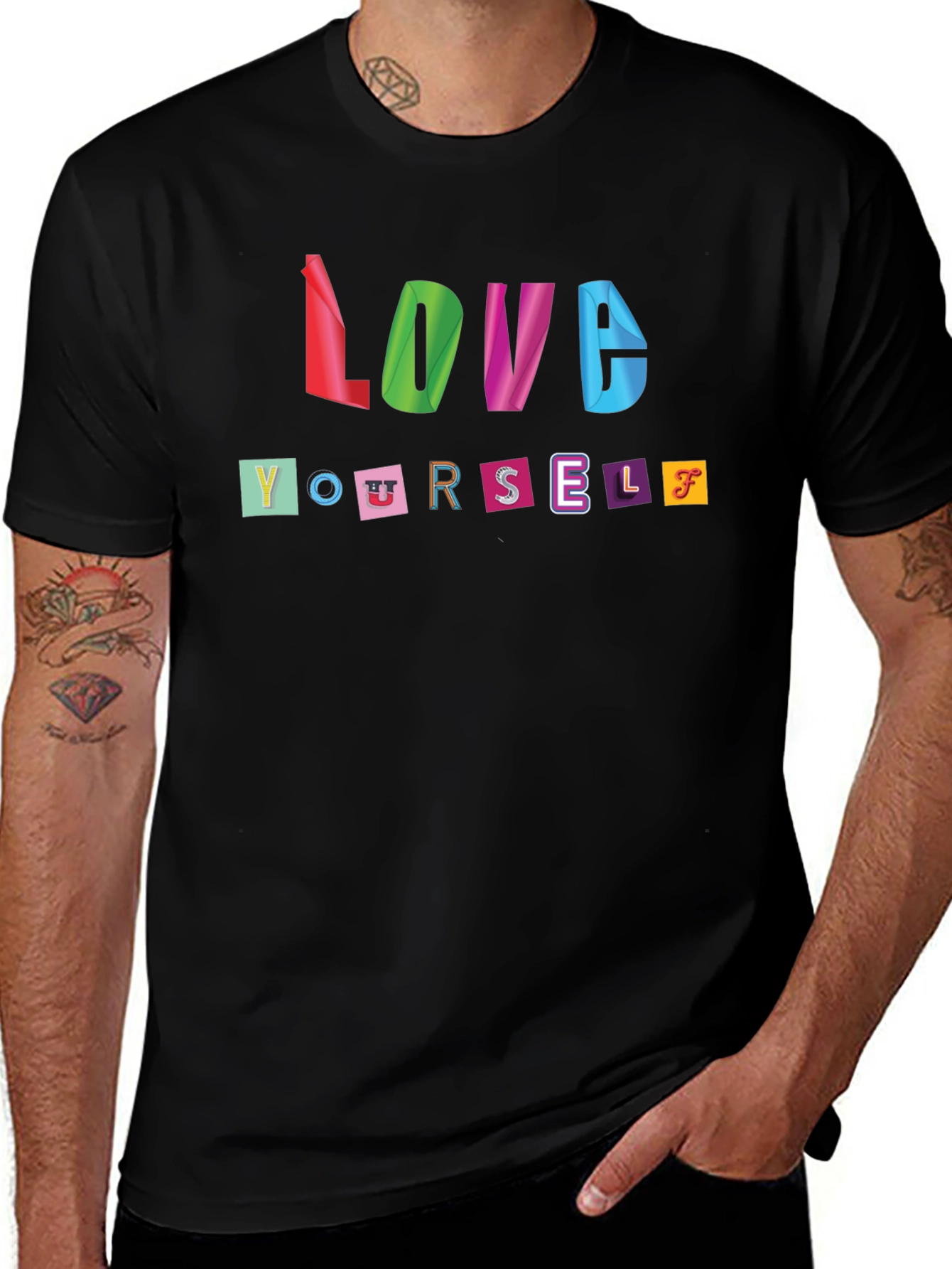 Love Yourself Graphic Tee - Stylish Comfort