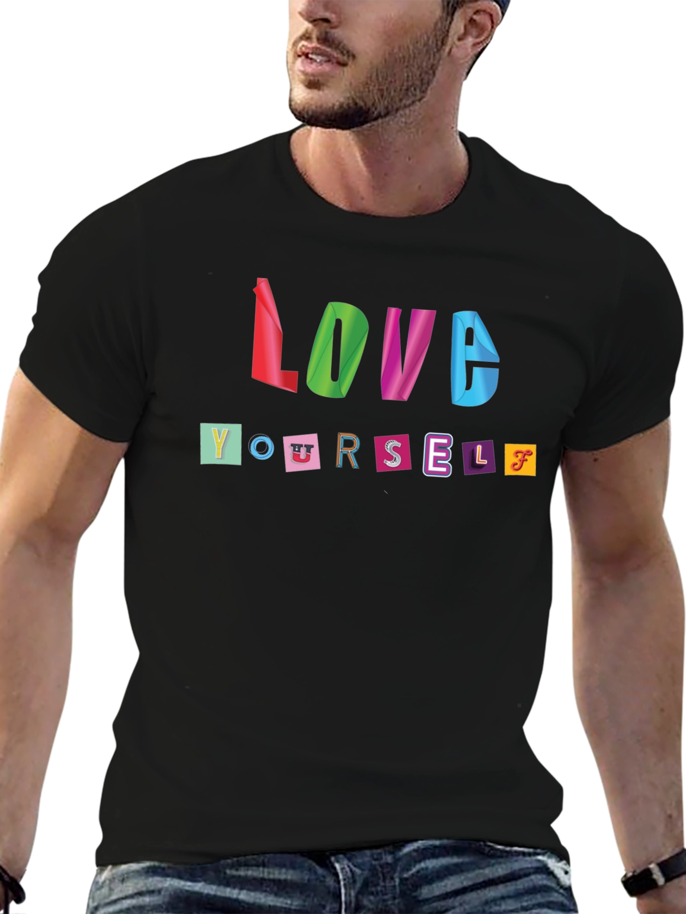 Love Yourself Graphic Tee - Stylish Comfort