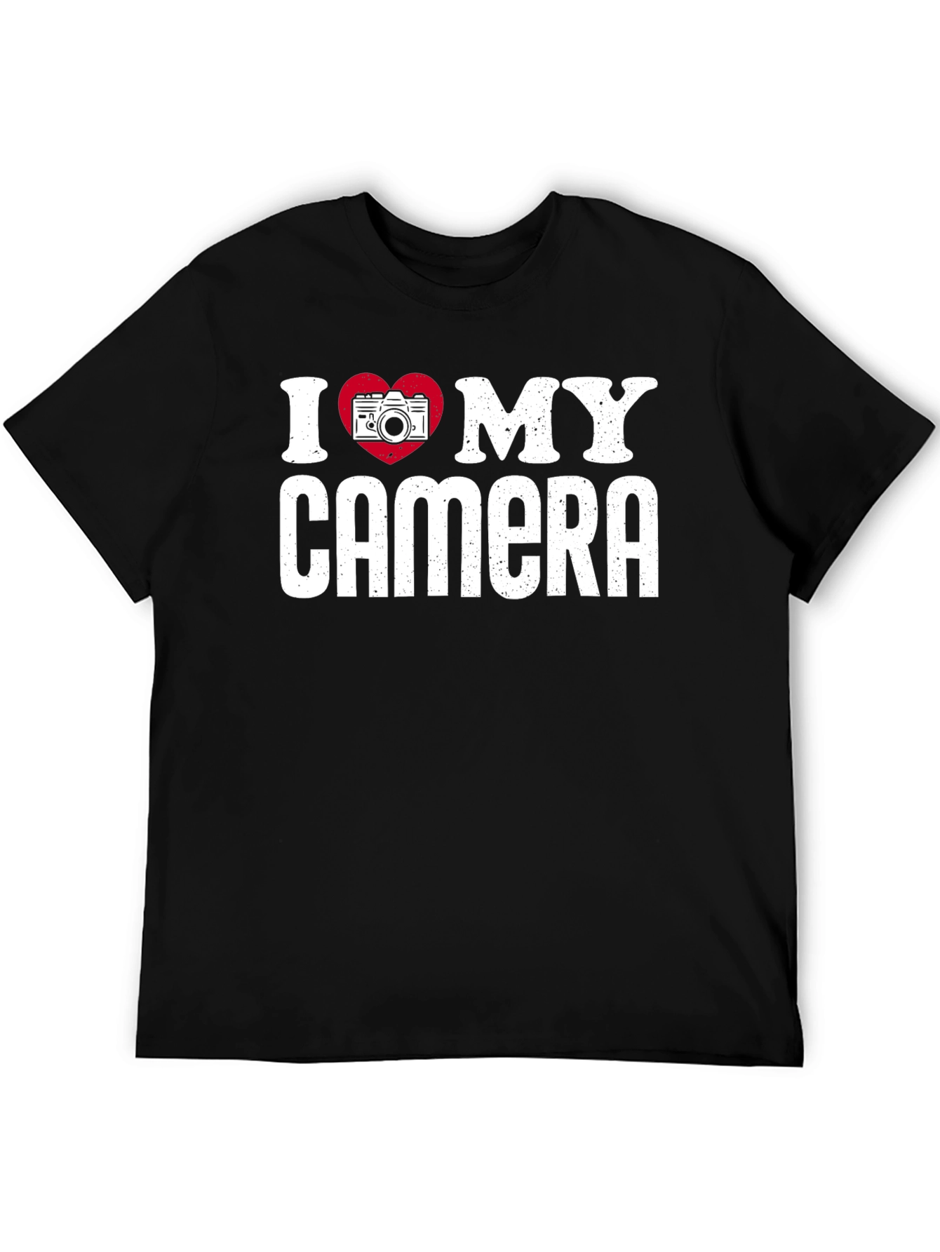 I Love My Camera Graphic Tee - Photographer Gift