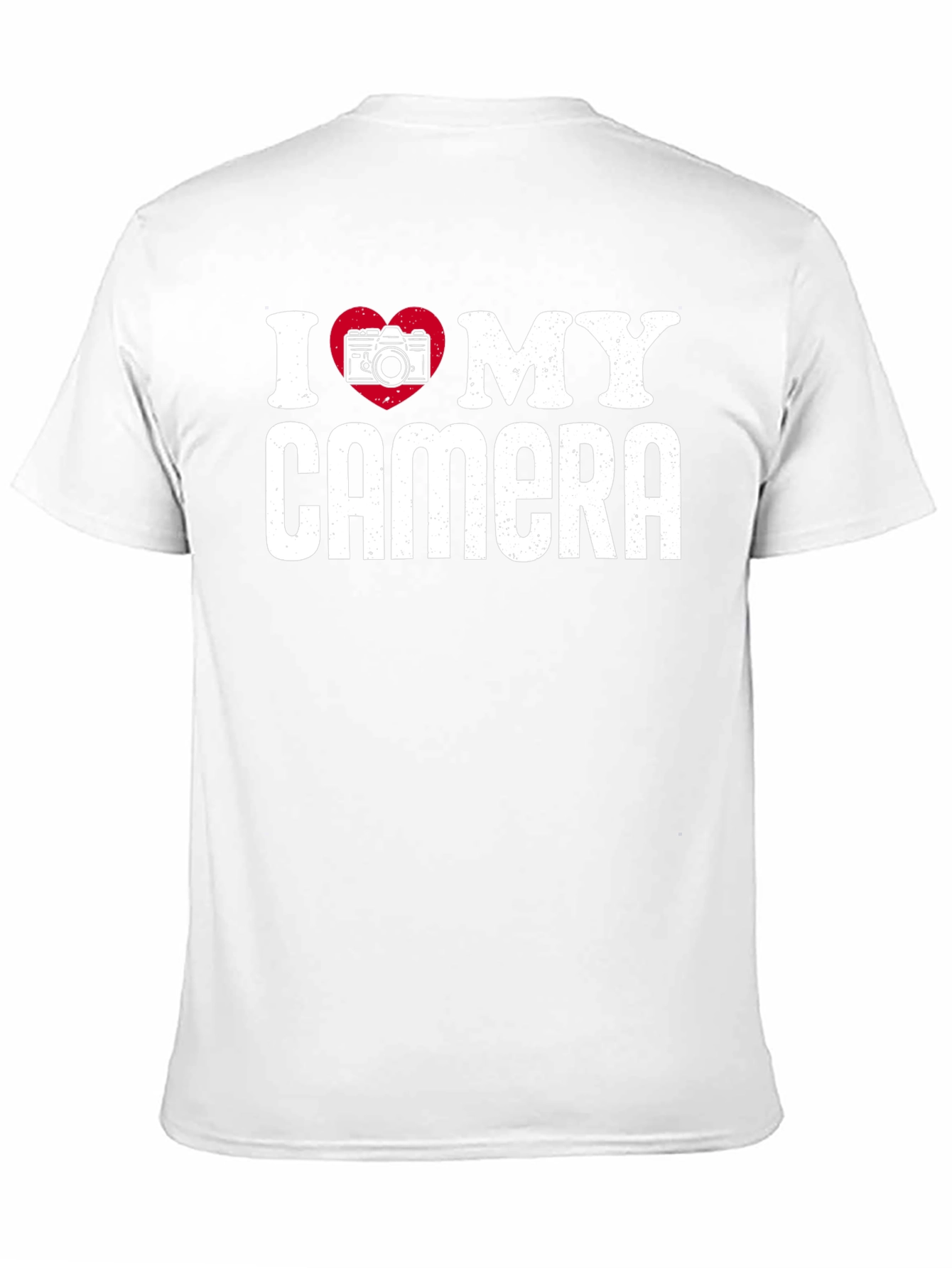 I Love My Camera Graphic Tee - Photographer Gift