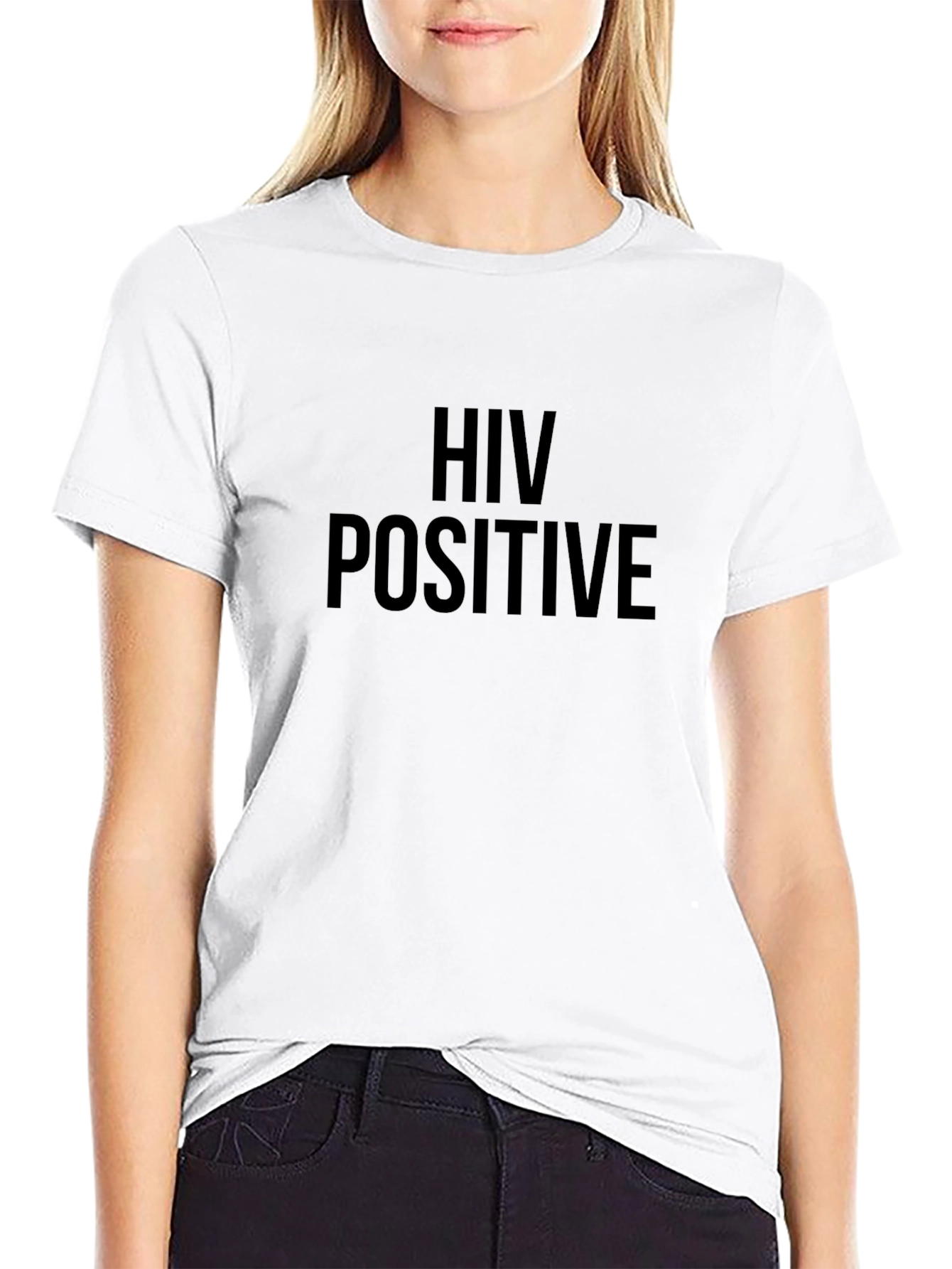 HIV Positive Graphic T-Shirt - Awareness & Support