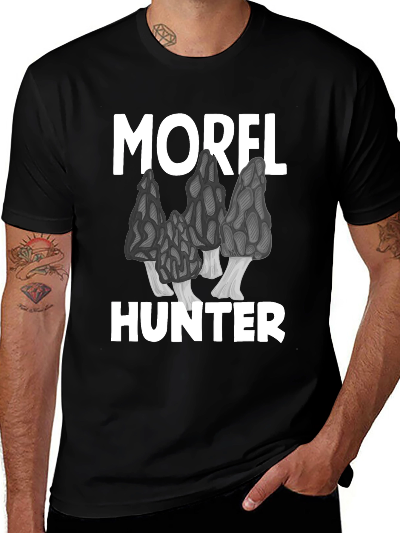 Morel Hunter Graphic T-Shirt