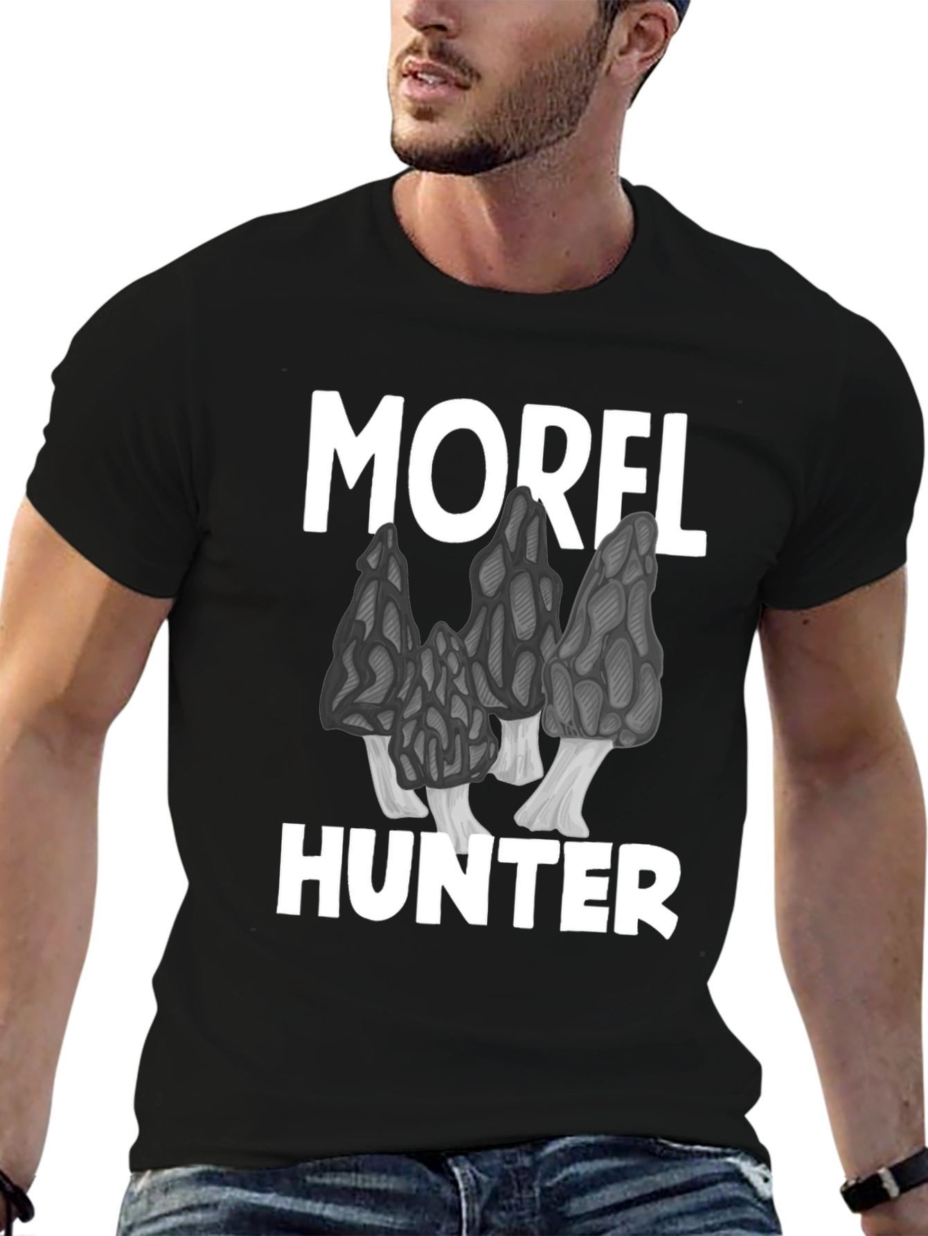 Morel Hunter Graphic T-Shirt