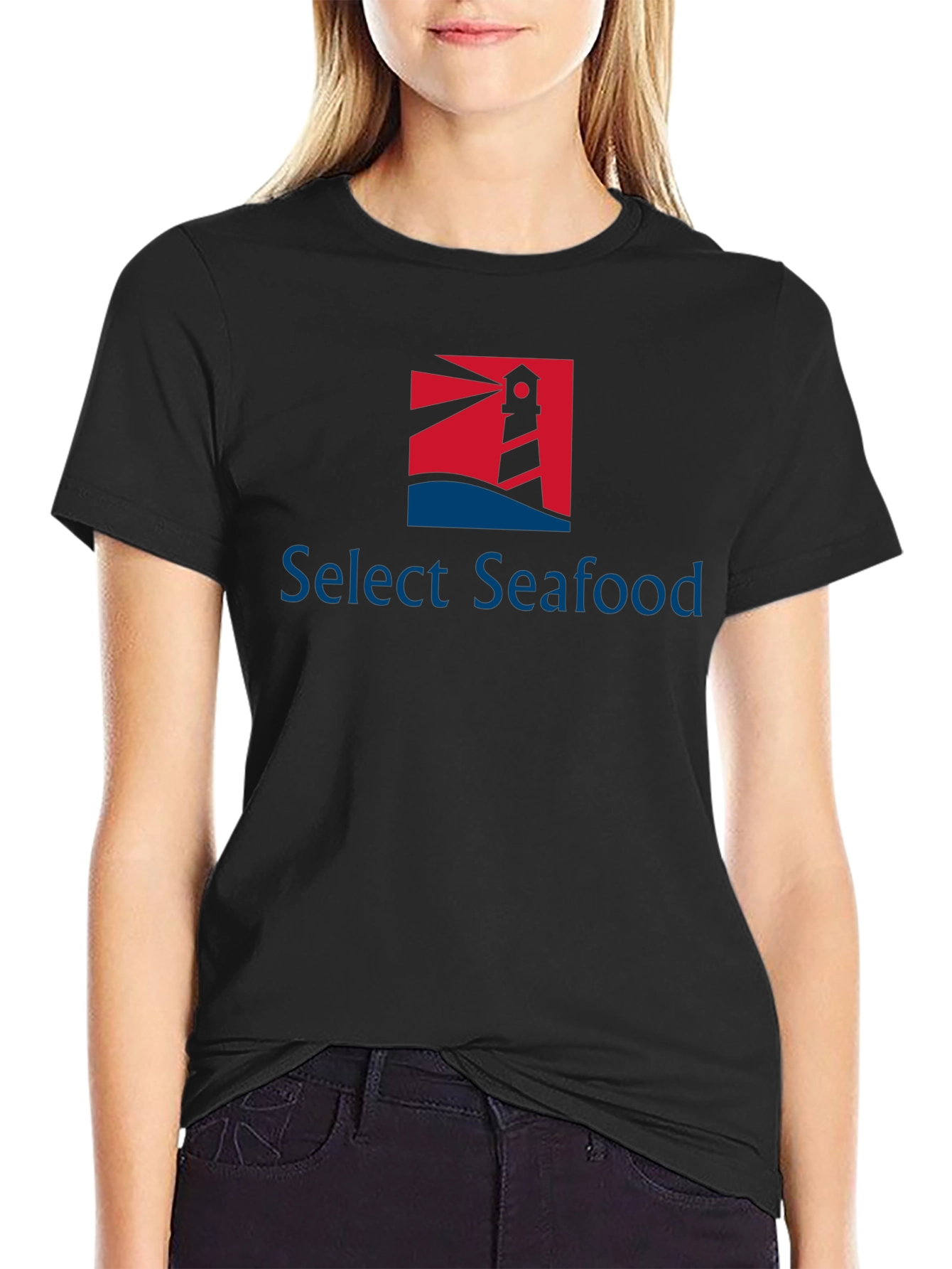 Select Seafood Lighthouse Graphic Tee