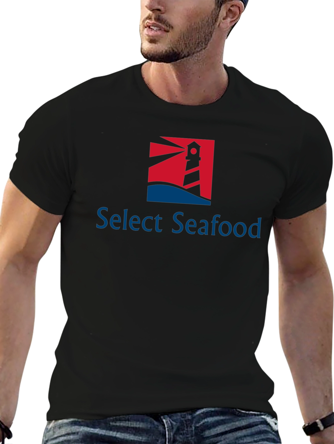 Select Seafood Lighthouse Graphic Tee