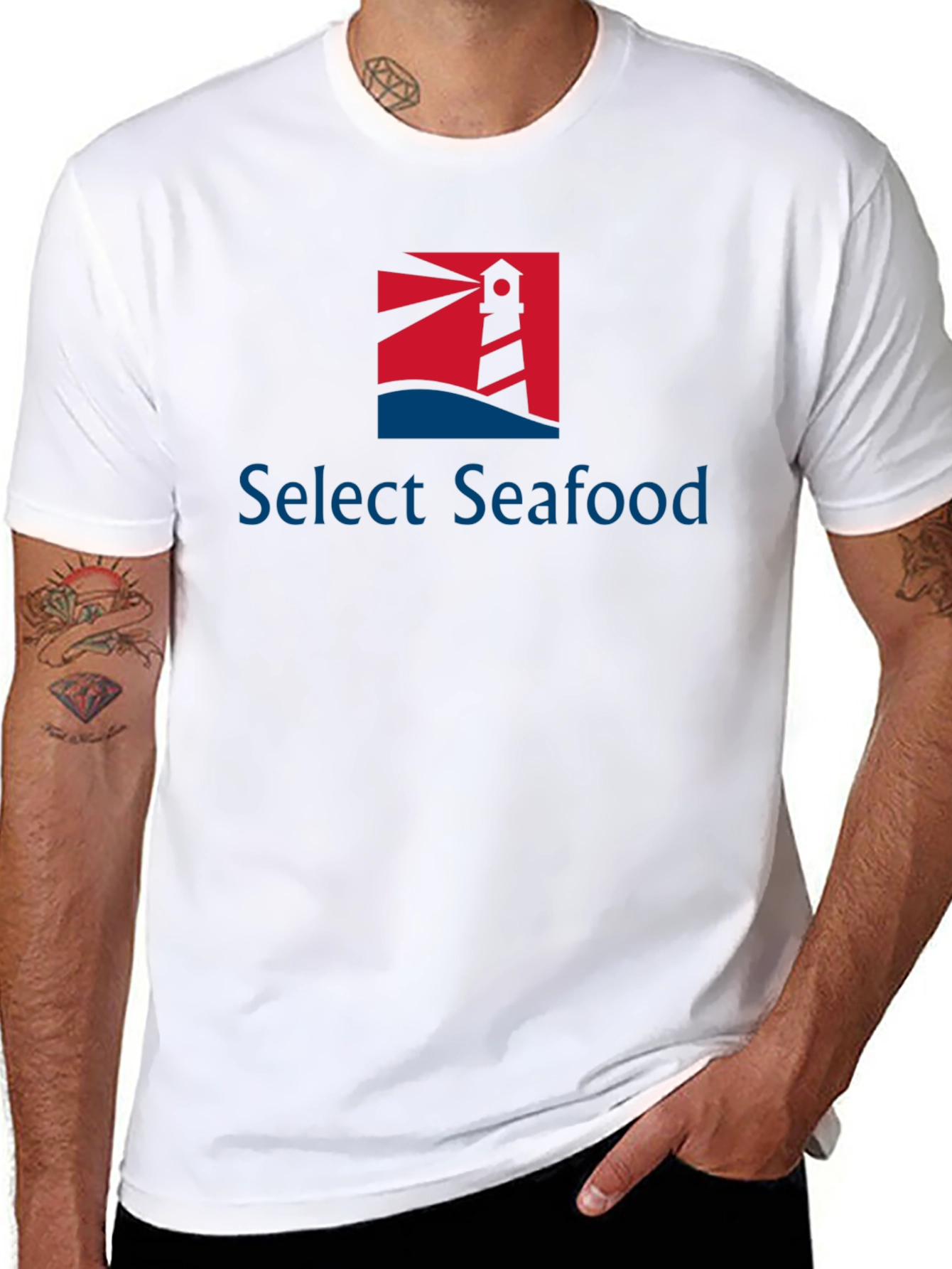 Select Seafood Lighthouse Graphic Tee