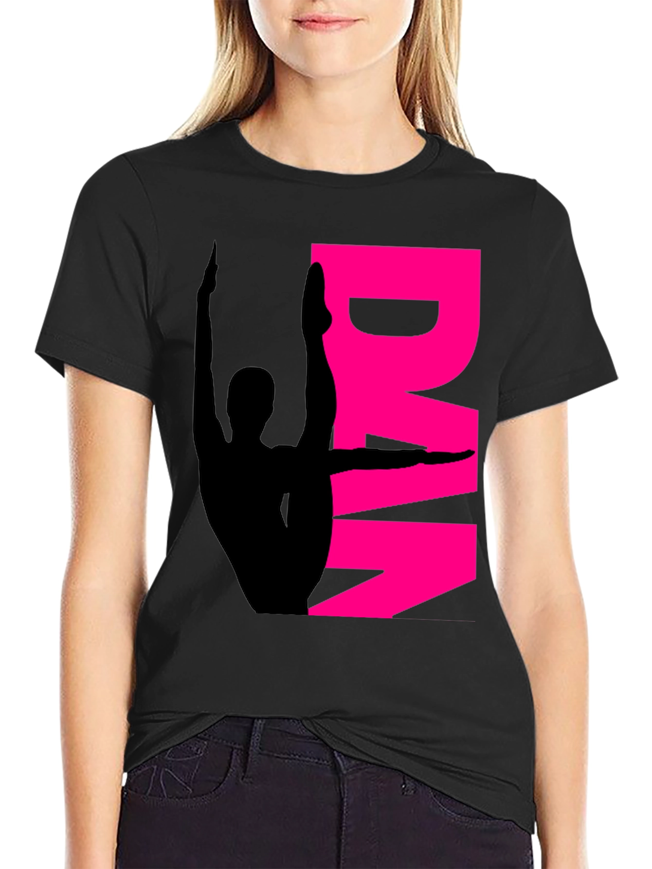 Dancer Silhouette Graphic Tee