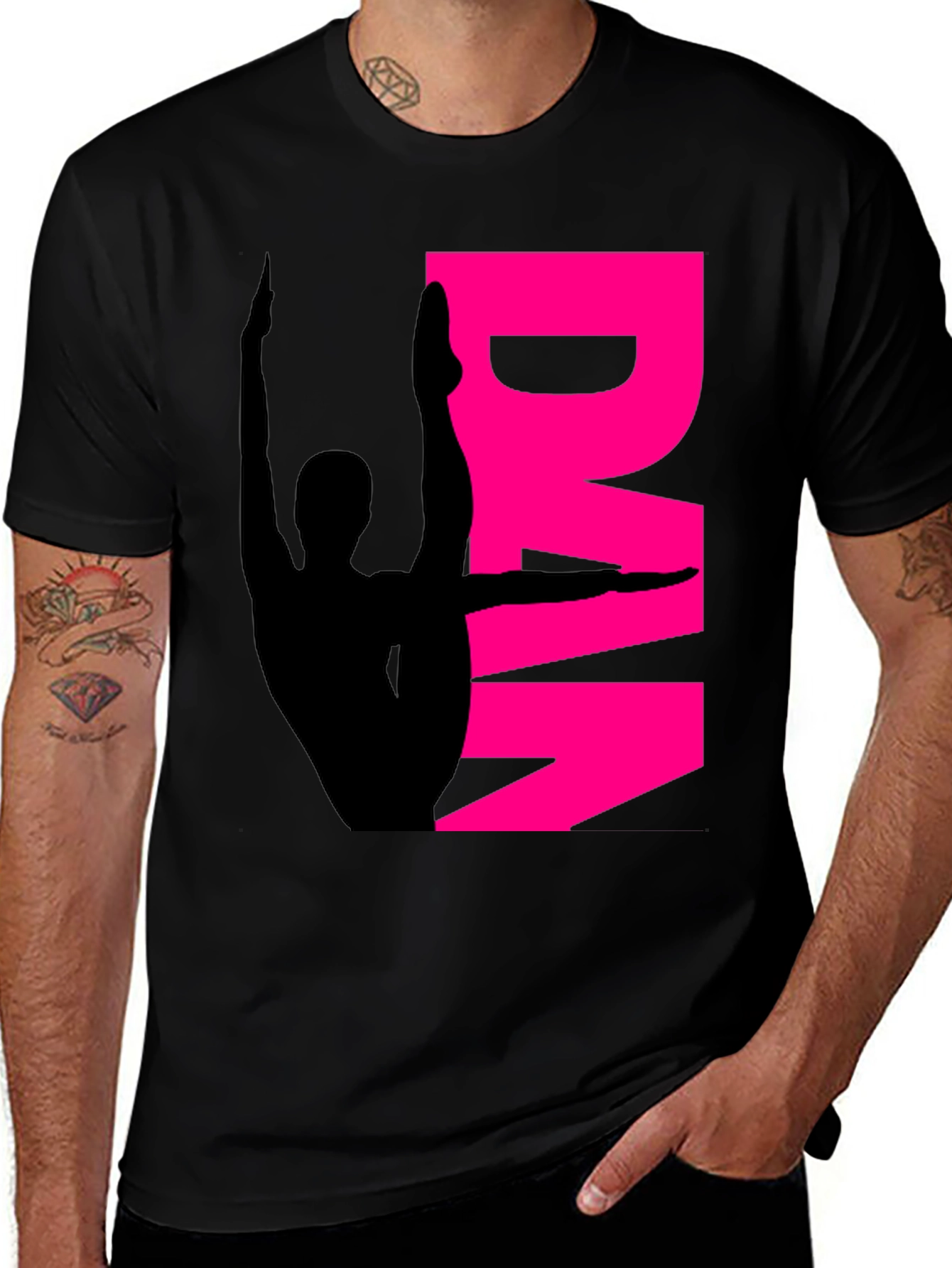 Dancer Silhouette Graphic Tee