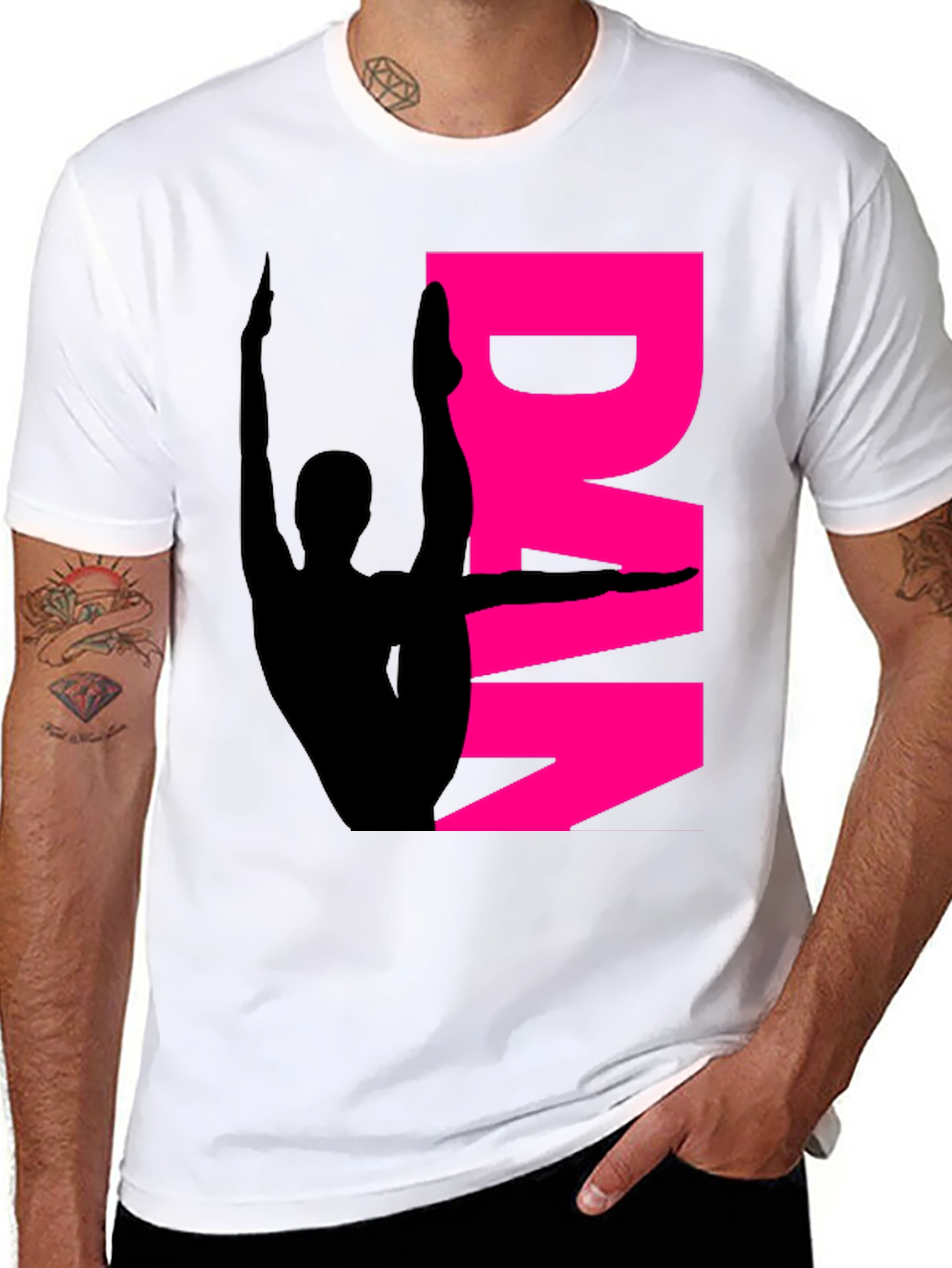 Dancer Silhouette Graphic Tee