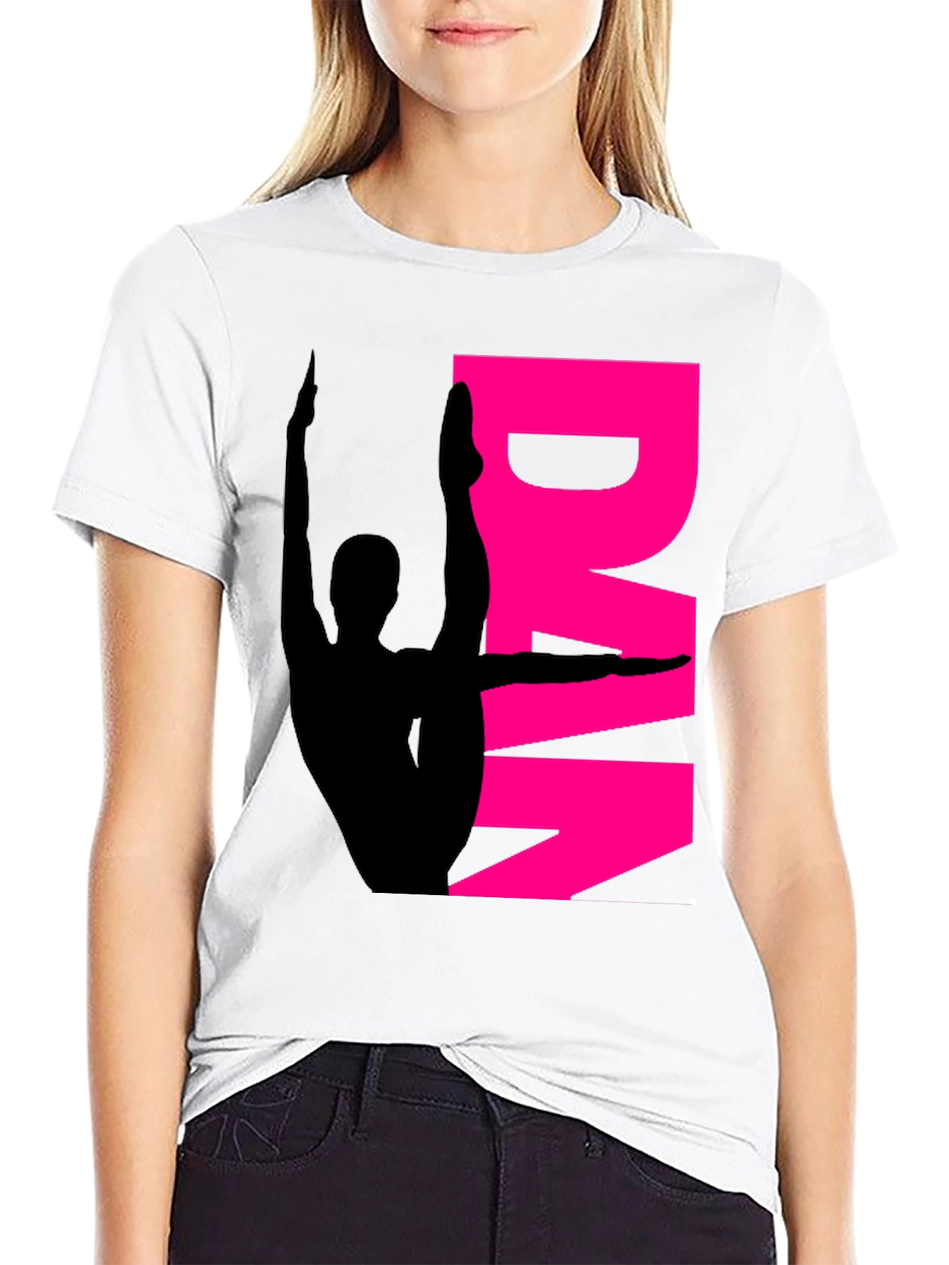 Dancer Silhouette Graphic Tee