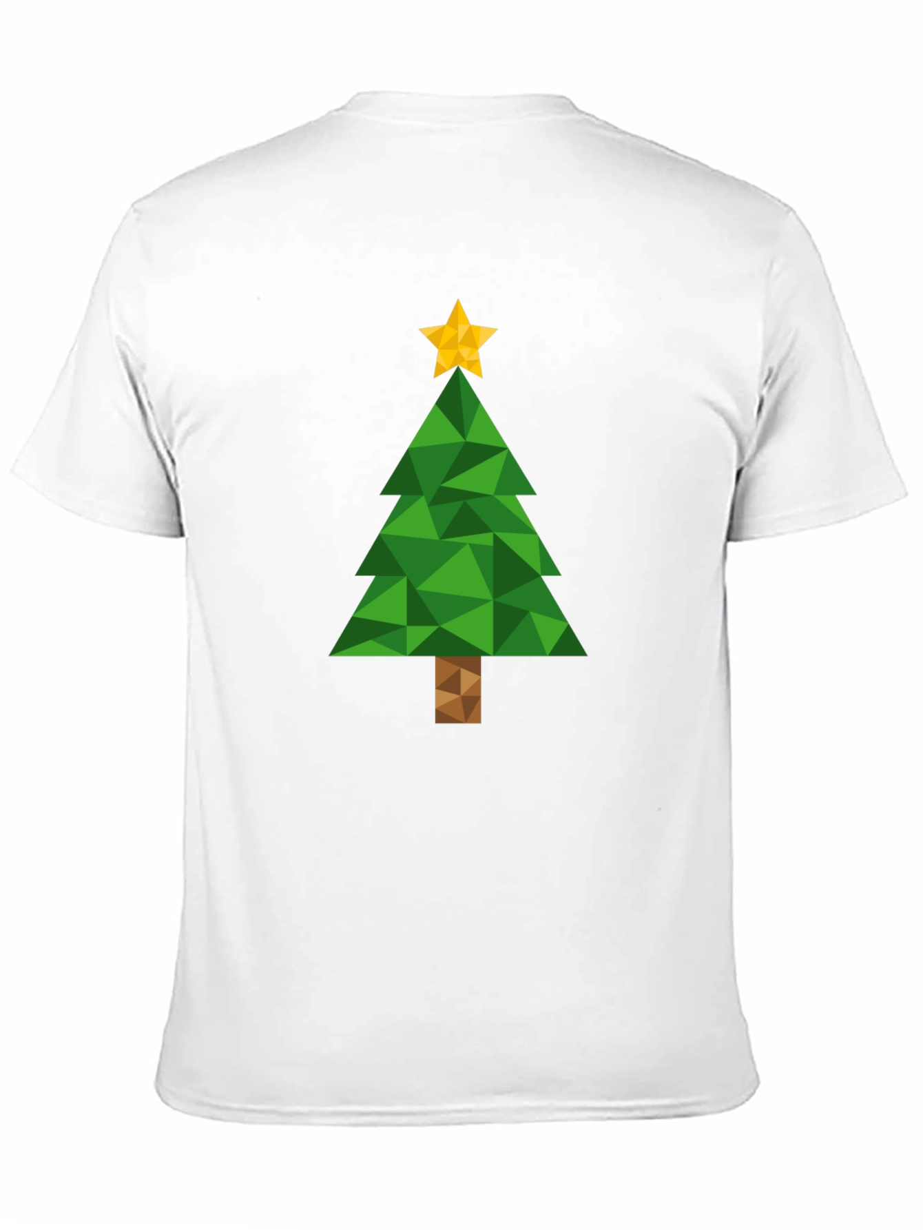 Geometric Christmas Tree T-Shirt
