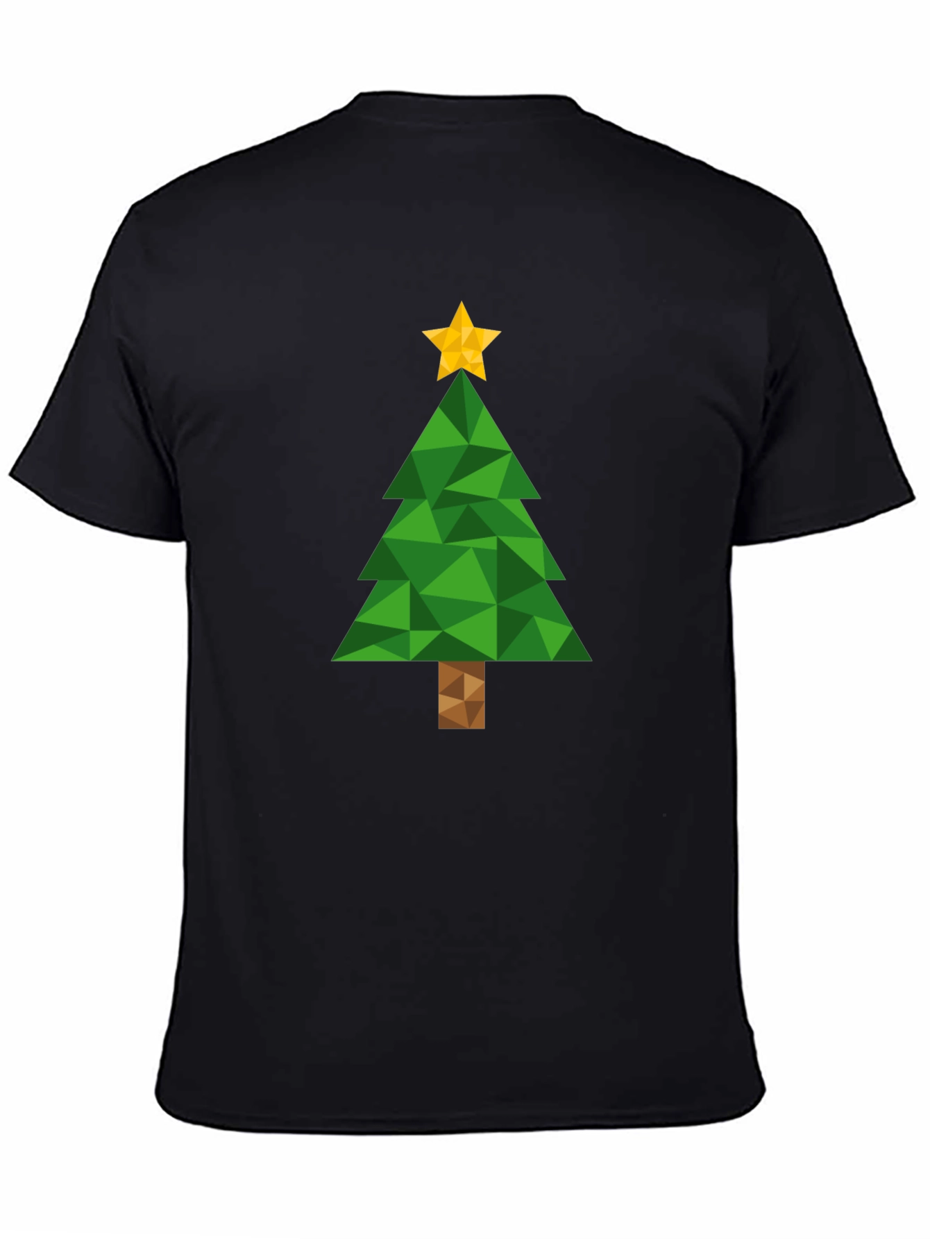 Geometric Christmas Tree T-Shirt