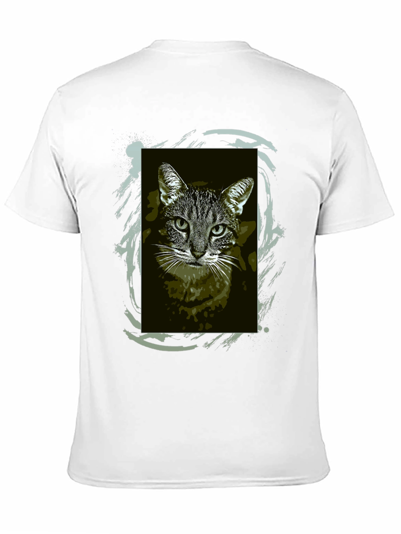 Cool Cat Graphic Tee - Black Unisex T-Shirt