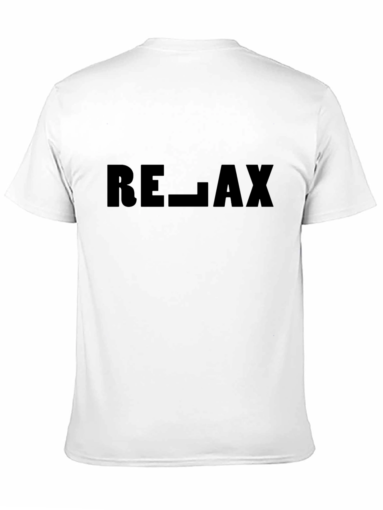 Relax Graphic Tee - Mens Black T-Shirt