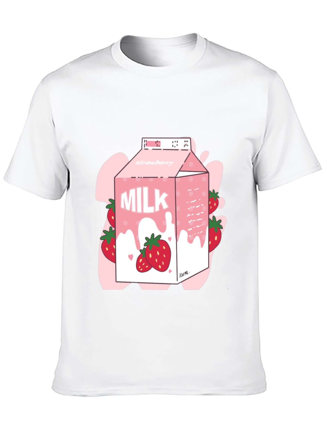 Strawberry Milk T-Shirt - Trendy Graphic Tee