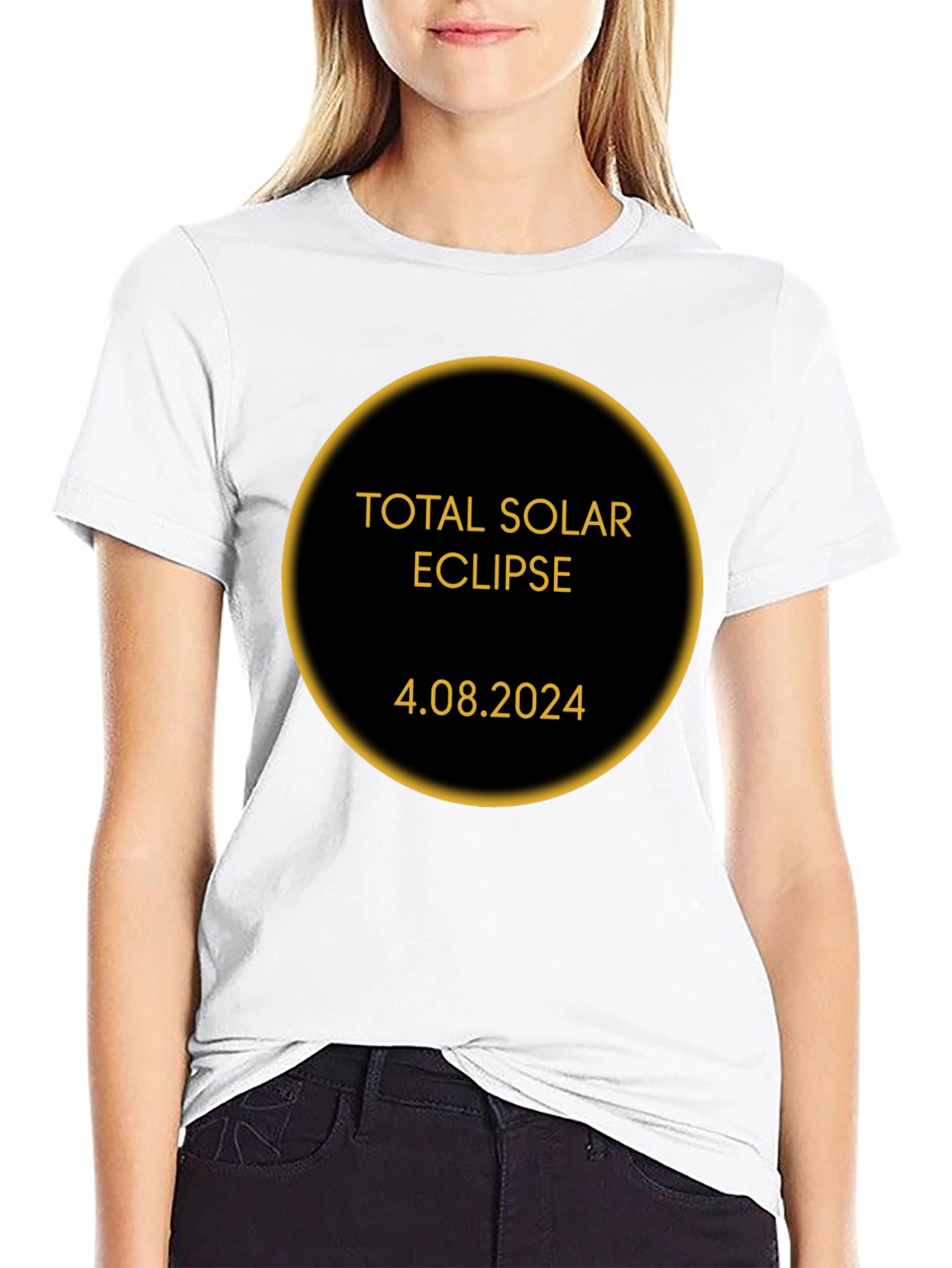 Total Solar Eclipse 4.08.2024 T-Shirt