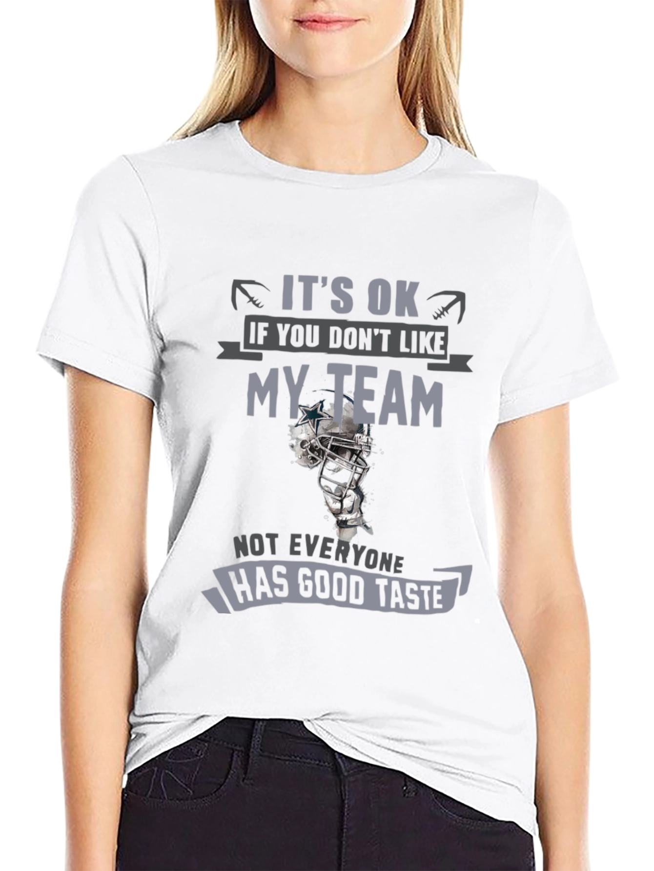 Funny Football Team Fan T-Shirt - Good Taste