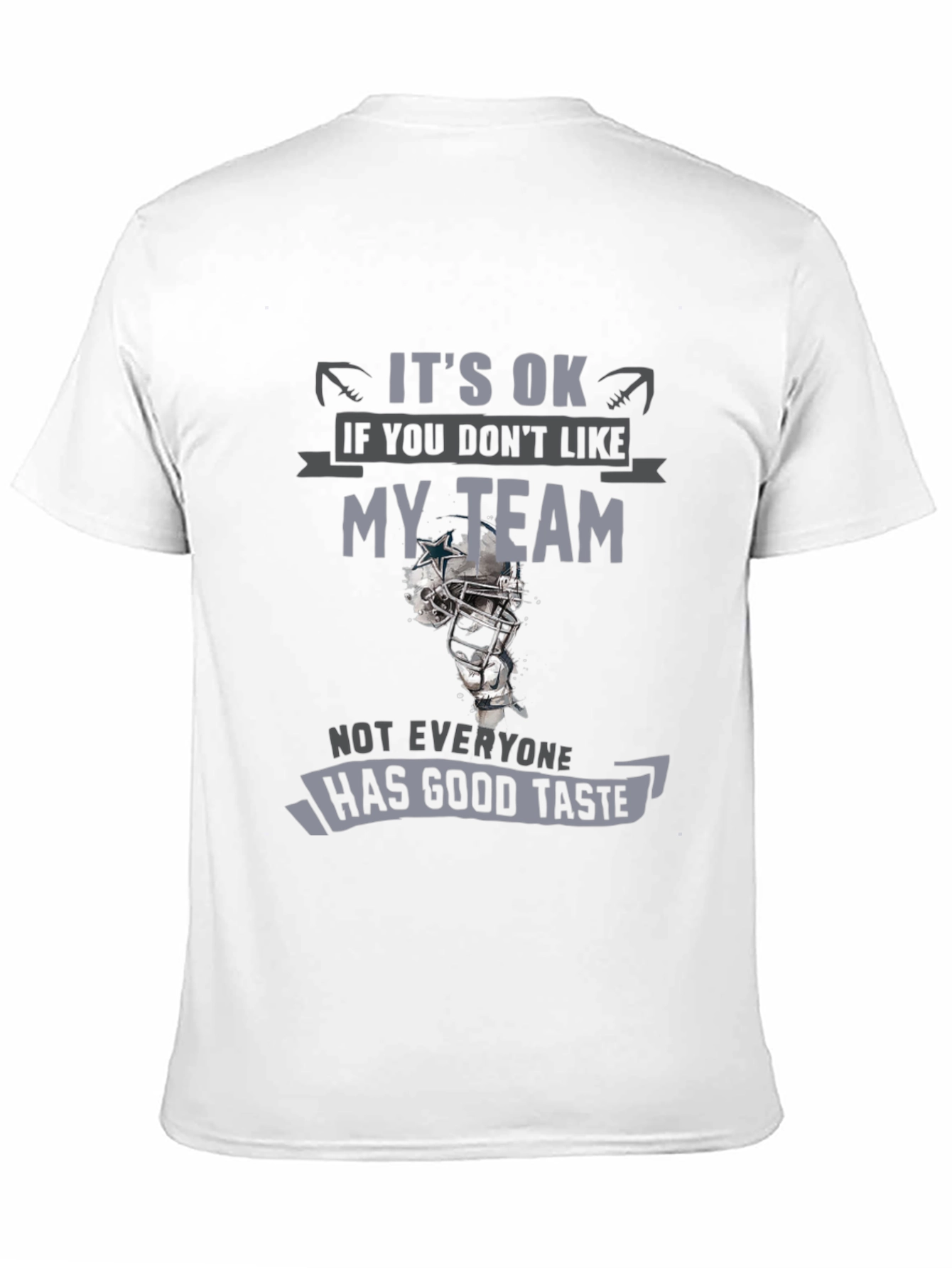 Funny Football Team Fan T-Shirt - Good Taste