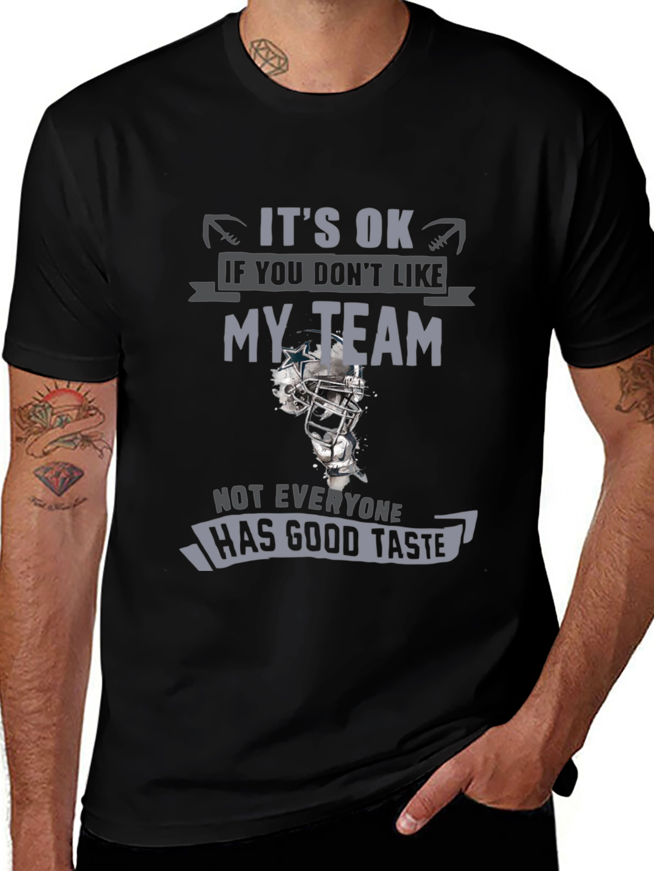 Funny Football Team Fan T-Shirt - Good Taste