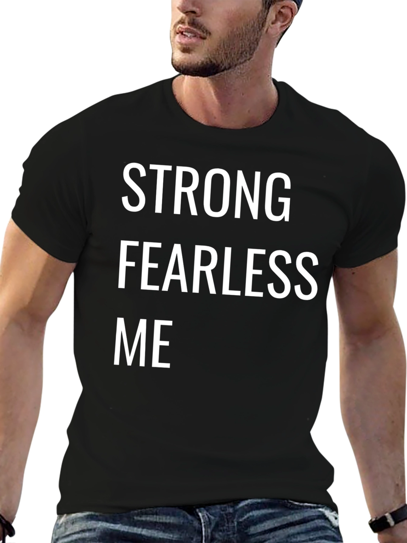 Strong Fearless Me Graphic Tee
