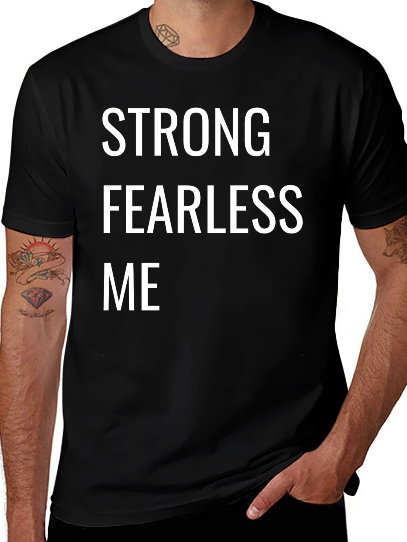 Strong Fearless Me Graphic Tee
