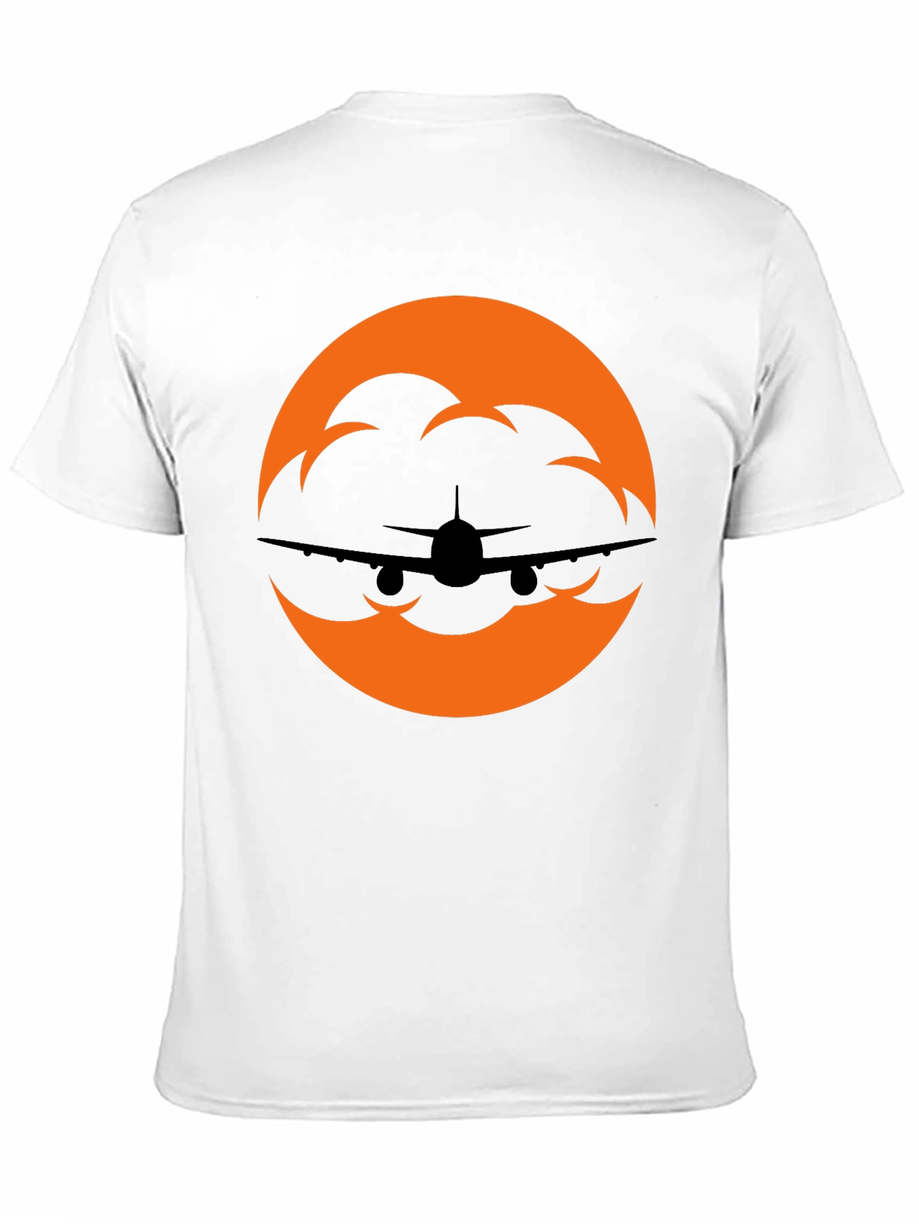 Airplane Silhouette Graphic Tee