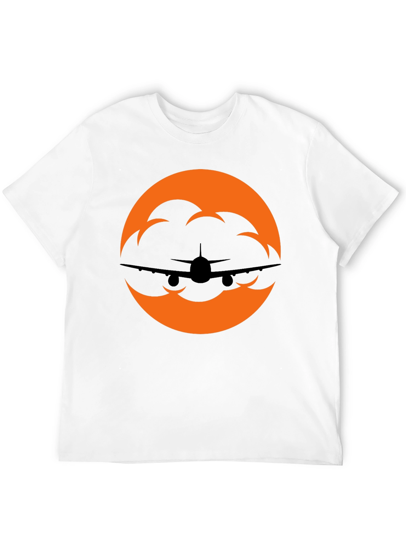 Airplane Silhouette Graphic Tee