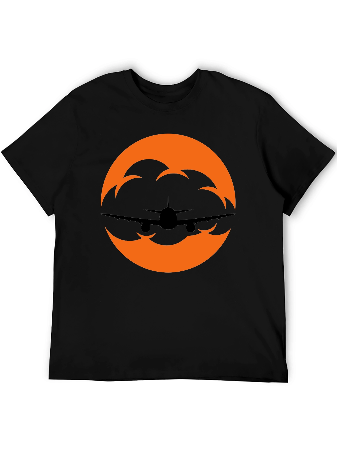 Airplane Silhouette Graphic Tee