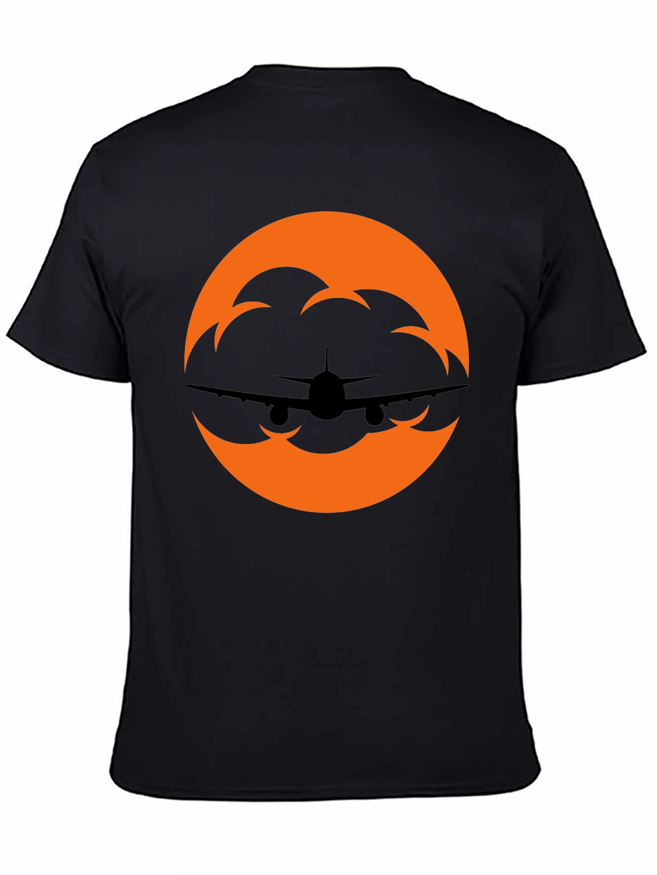 Airplane Silhouette Graphic Tee